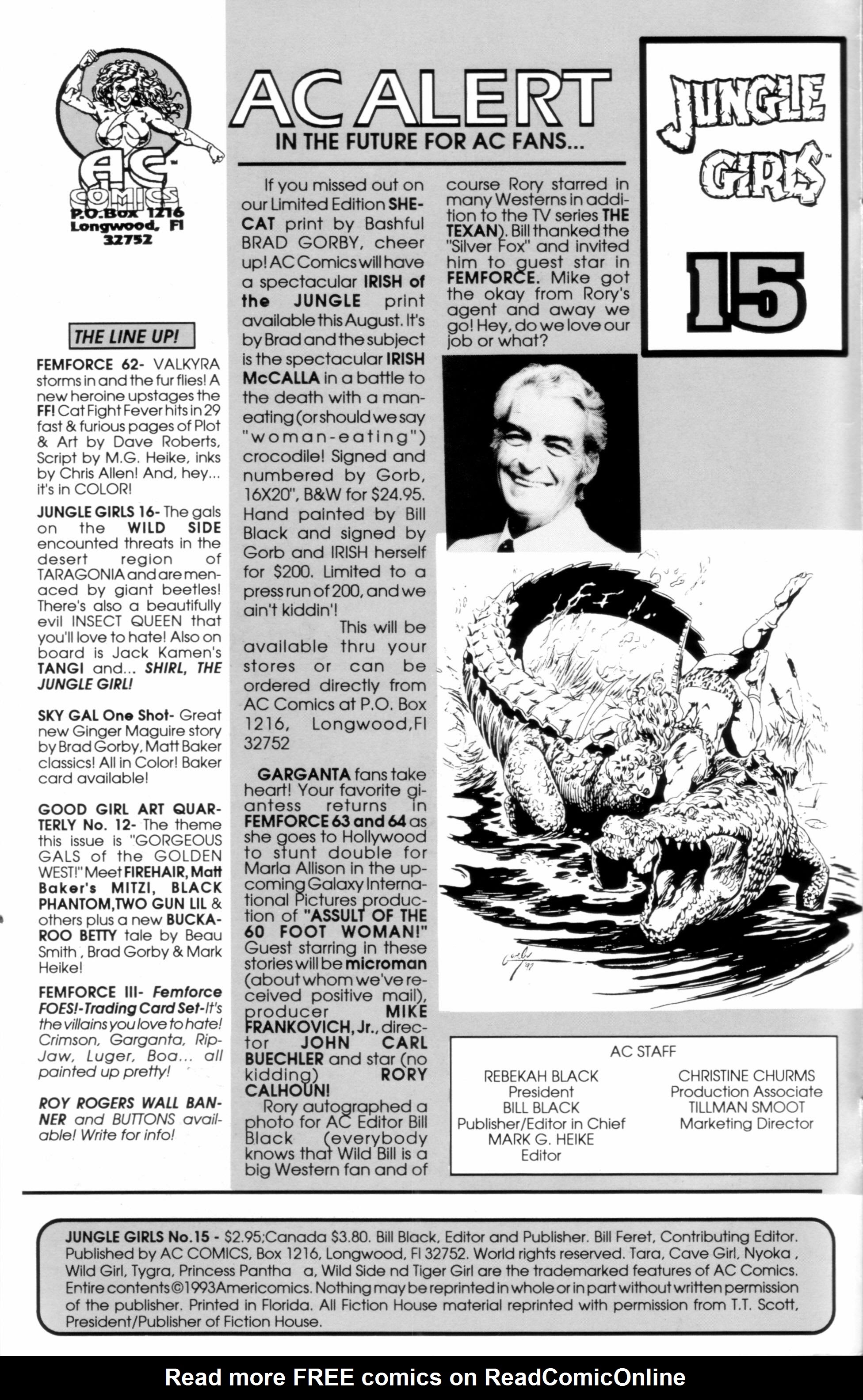 Read online Jungle Girls (1988) comic -  Issue #15 - 2