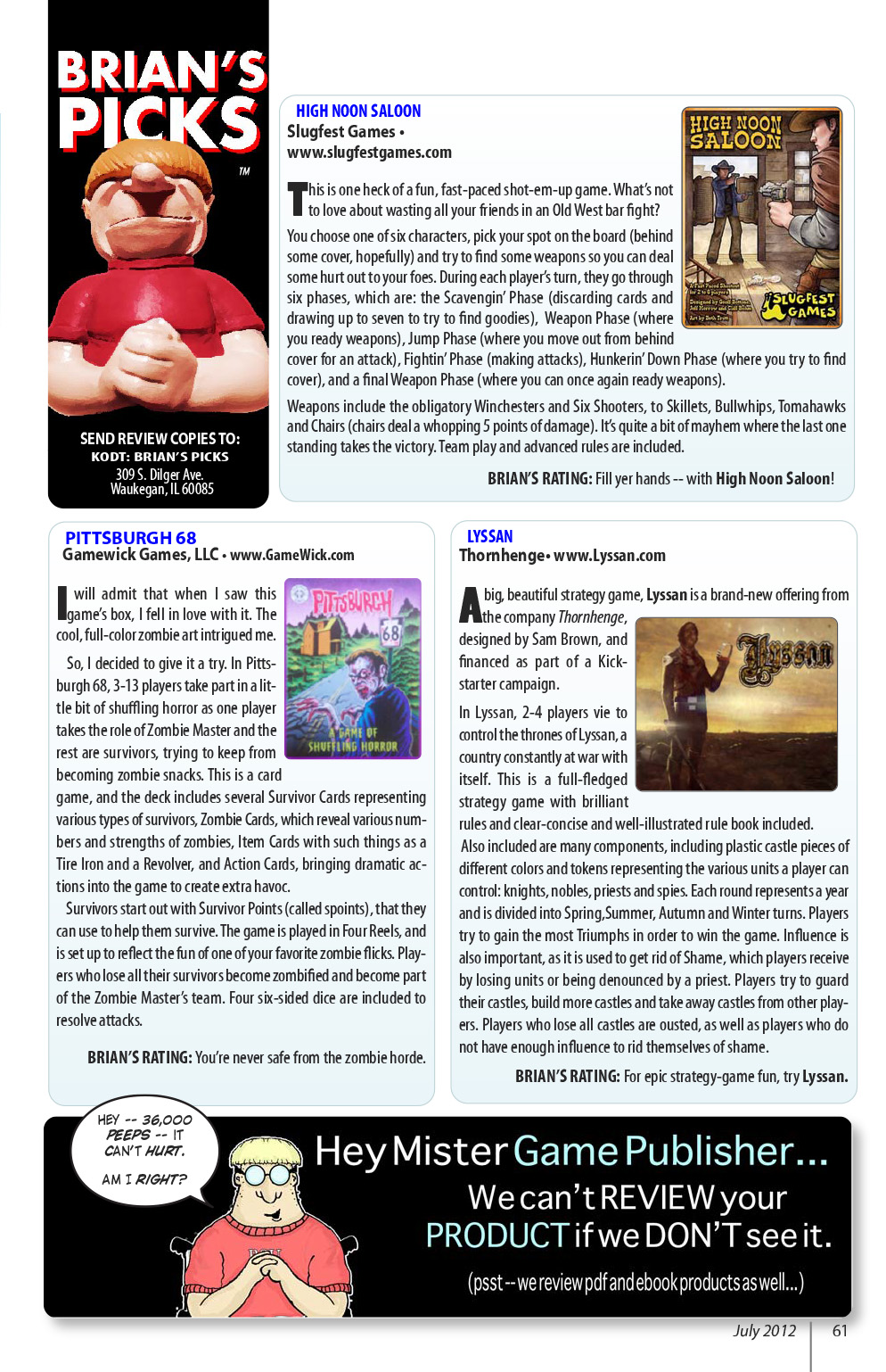 Read online Knights of the Dinner Table comic -  Issue #189 - 63