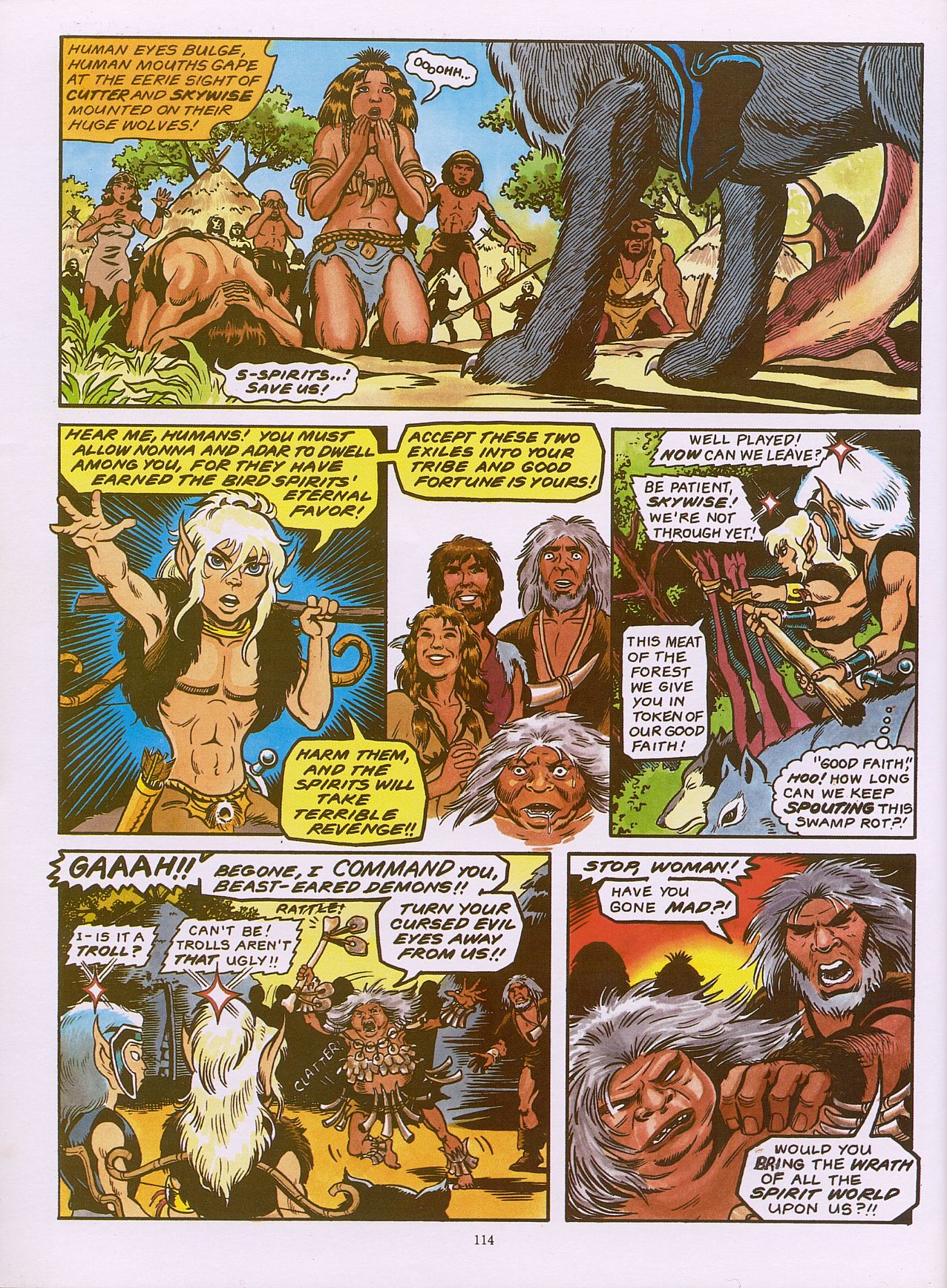 Read online ElfQuest (Starblaze Edition) comic -  Issue # TPB 2 - 124
