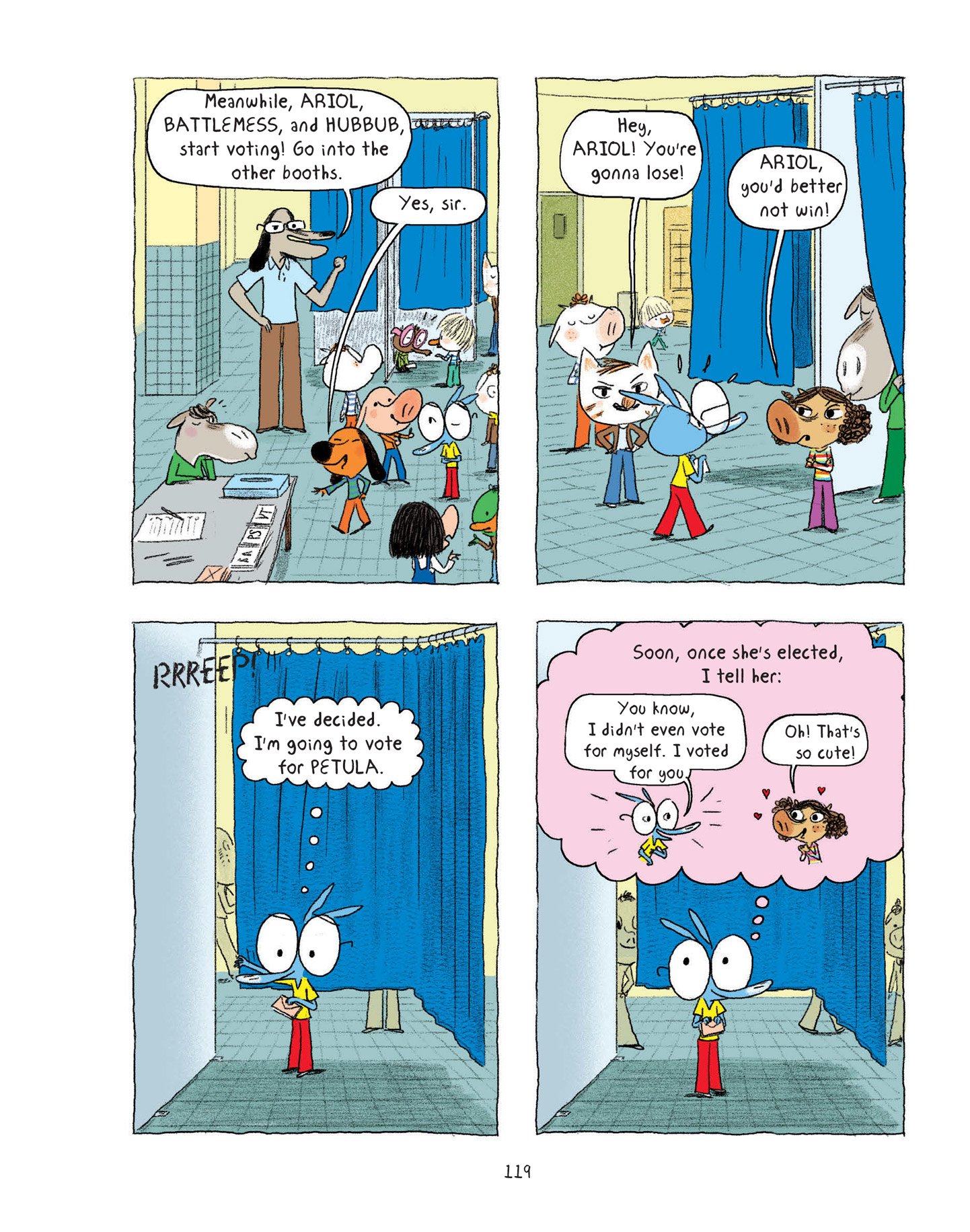 Read online Ariol comic -  Issue # TPB 6 - 120