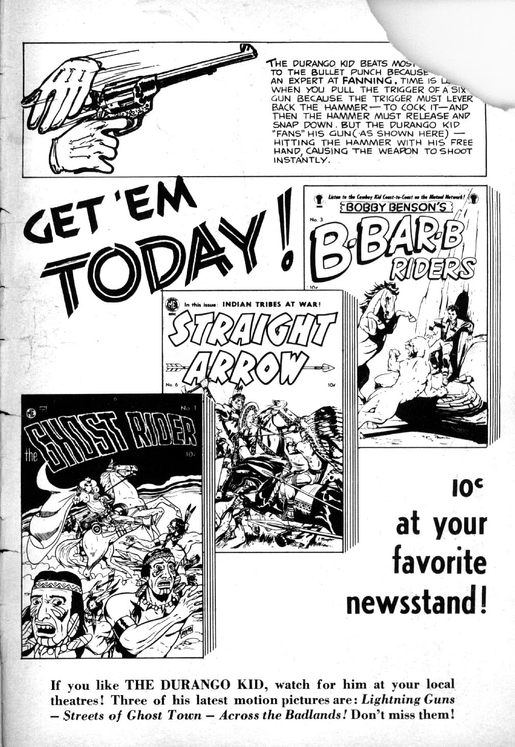 Read online Charles Starrett as The Durango Kid comic -  Issue #7 - 35