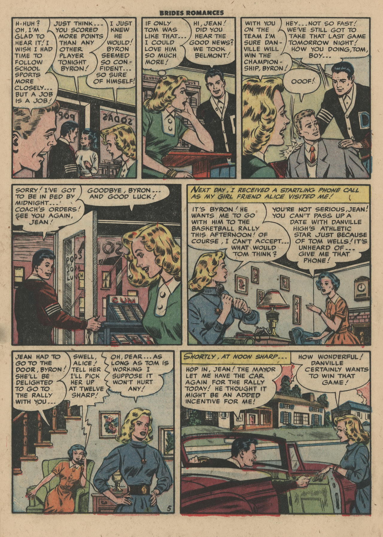 Read online Brides Romances comic -  Issue #5 - 16