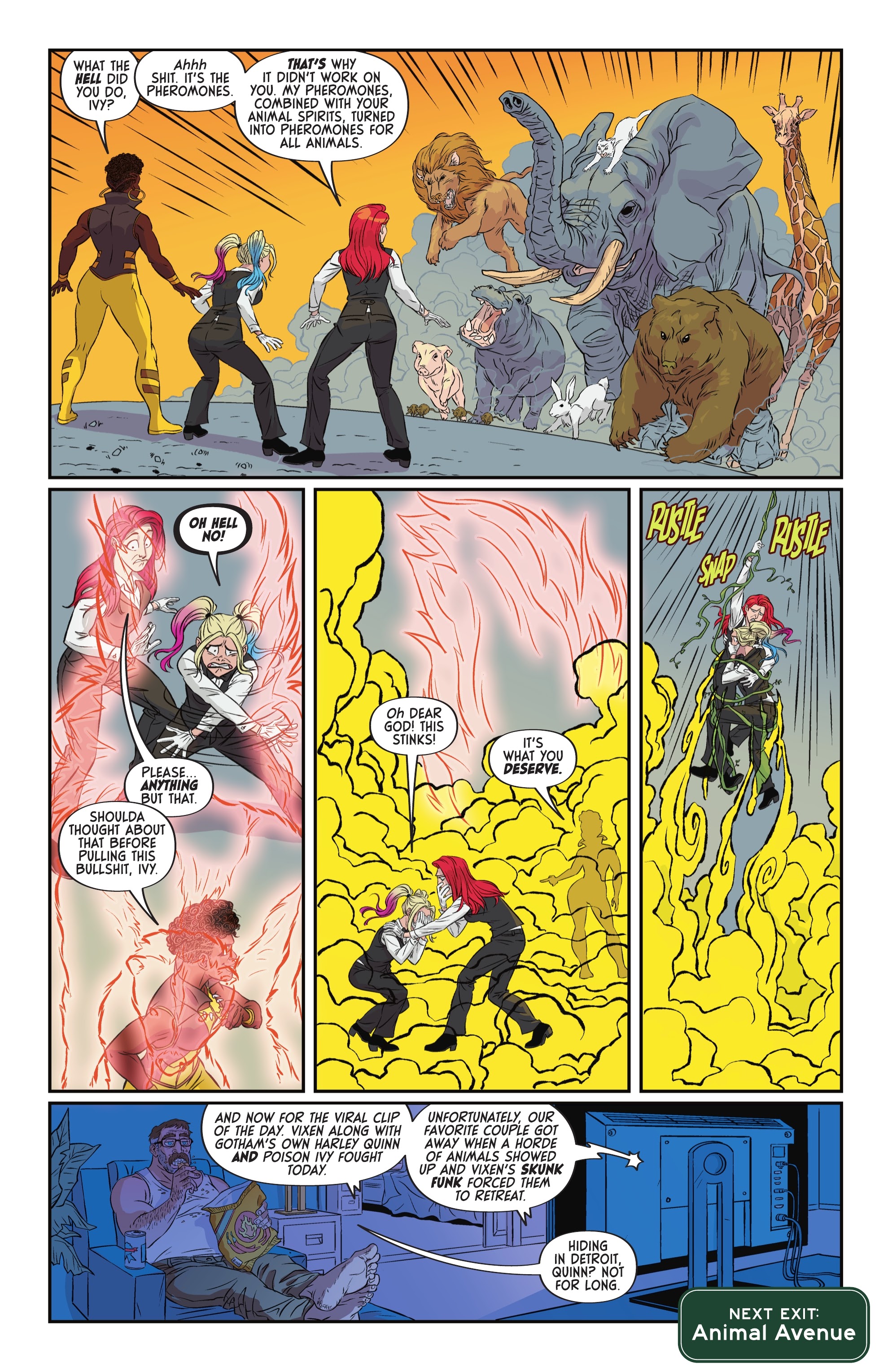 Read online Harley Quinn: The Animated Series: The Eat. Bang! Kill. Tour comic -  Issue #4 - 22