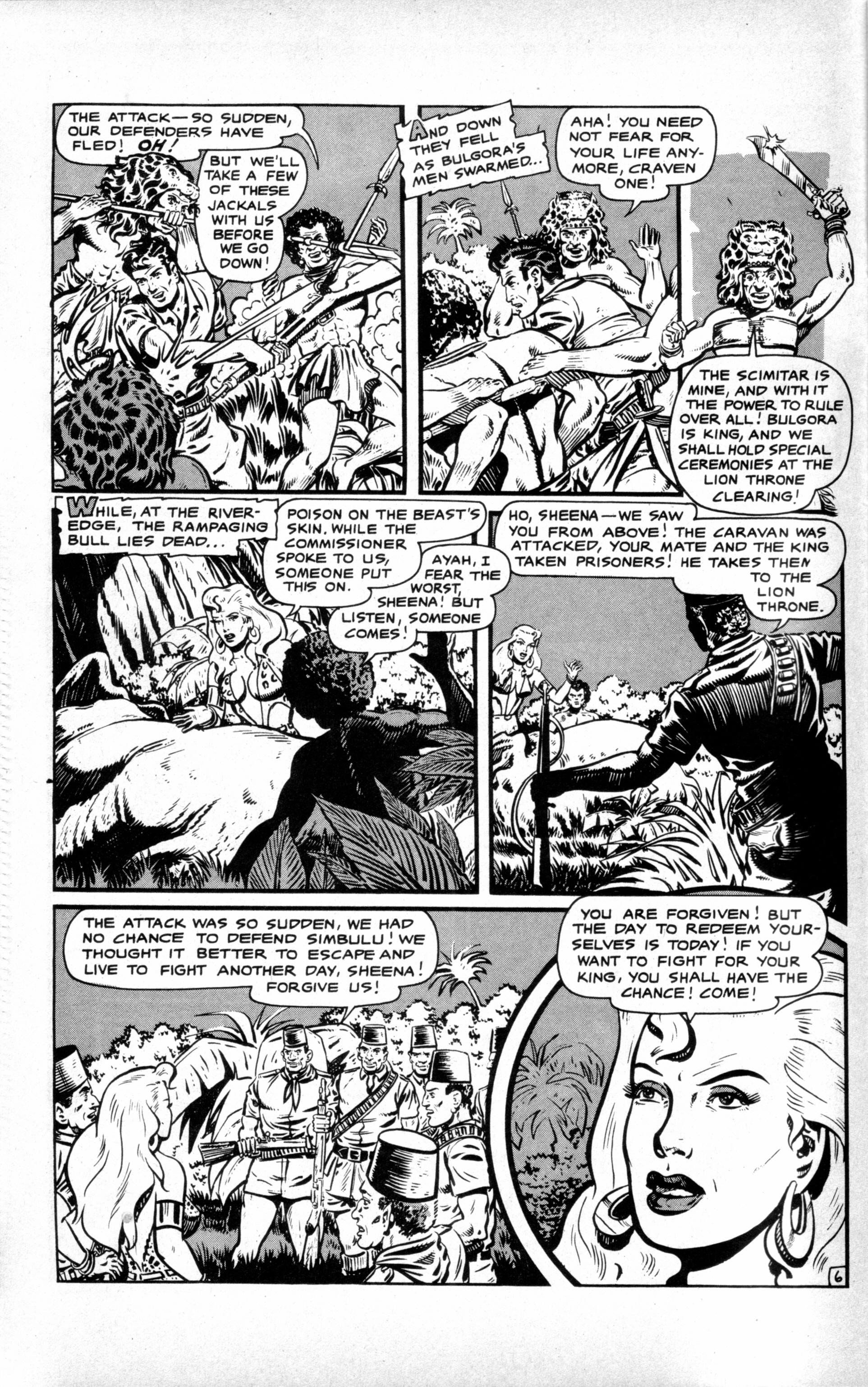 Read online Jungle Girls (1988) comic -  Issue #8 - 8