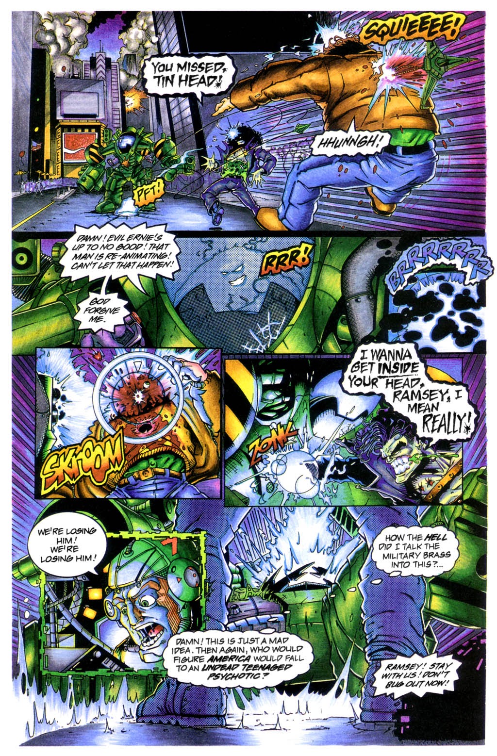 Read online Evil Ernie (1998) comic -  Issue #0 - 7