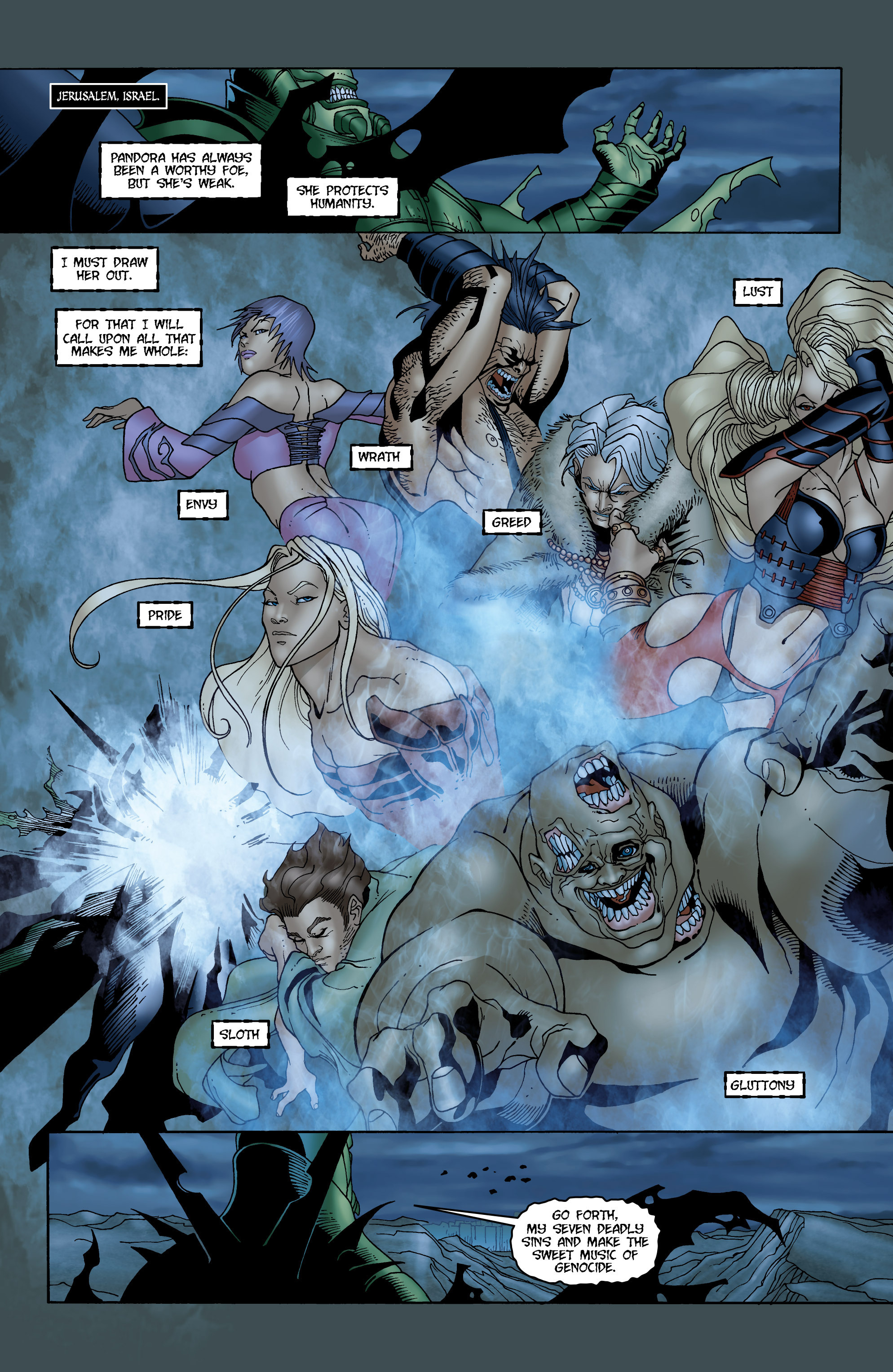 Read online Lady Death Origins comic -  Issue #18 - 21