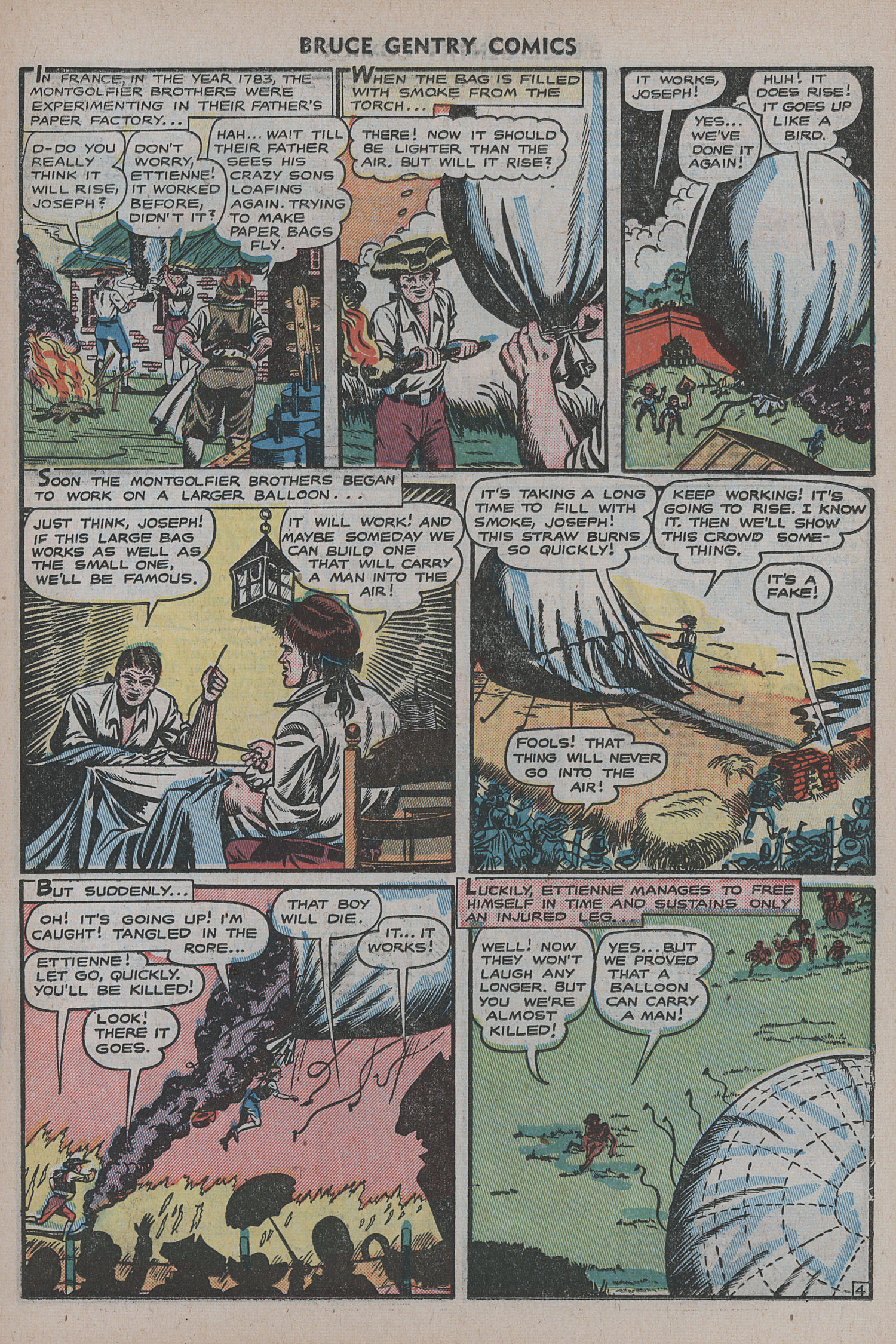 Read online Bruce Gentry comic -  Issue #8 - 15