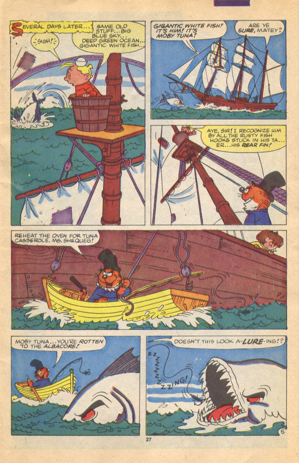 Read online Heathcliff's Funhouse comic -  Issue #8 - 20