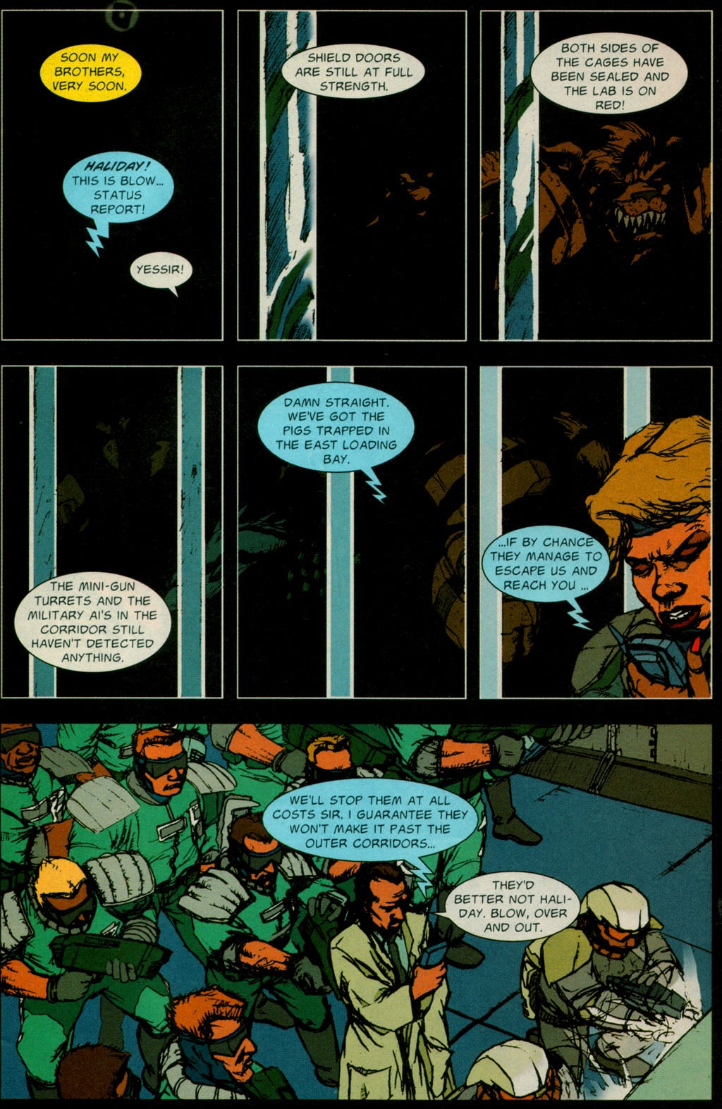 Read online Cyberswine comic -  Issue #1 - 9