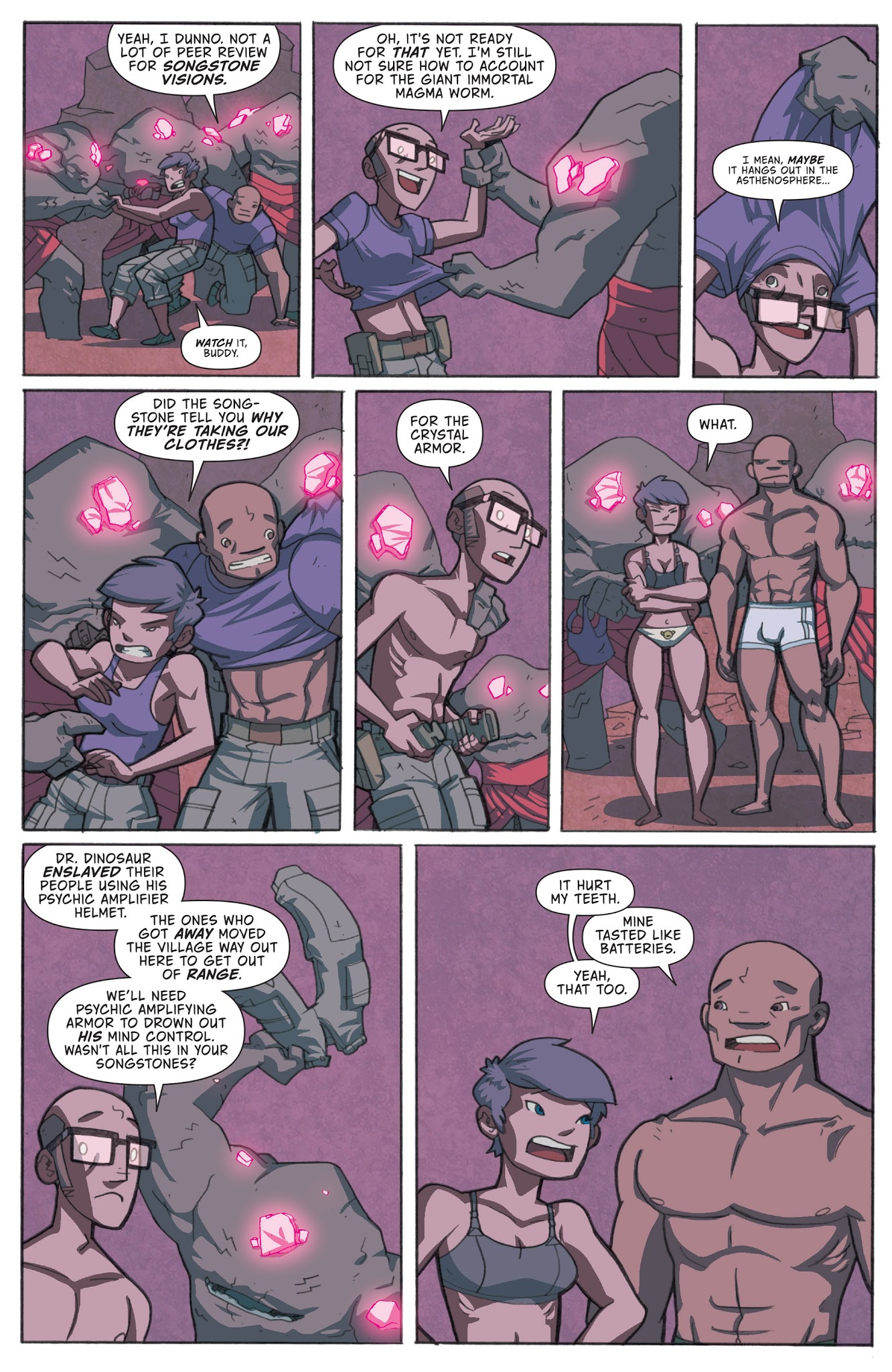 Read online Atomic Robo and the Savage Sword of Dr. Dinosaur comic -  Issue #4 - 4