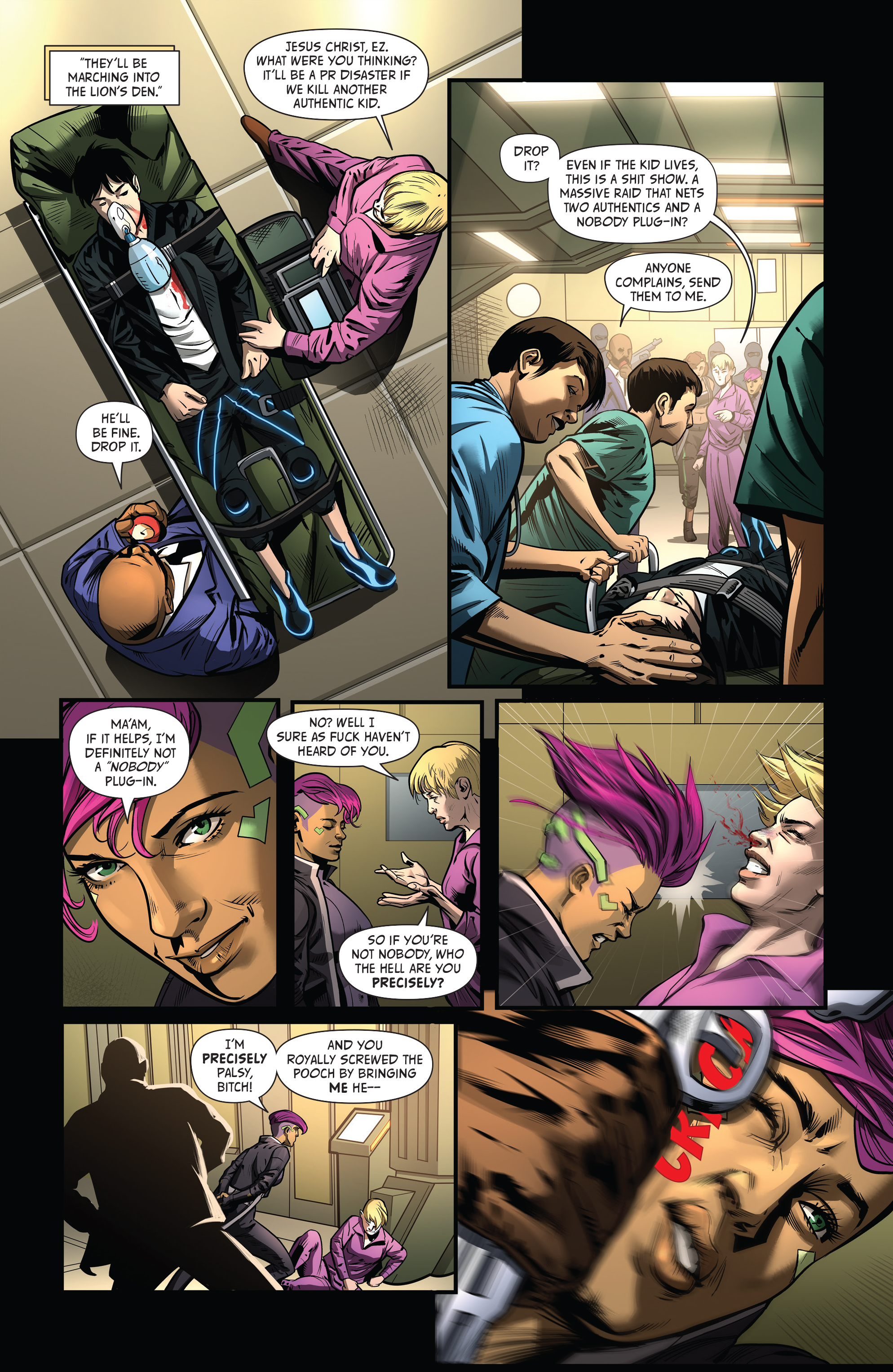 Read online Neon Future comic -  Issue #5 - 16