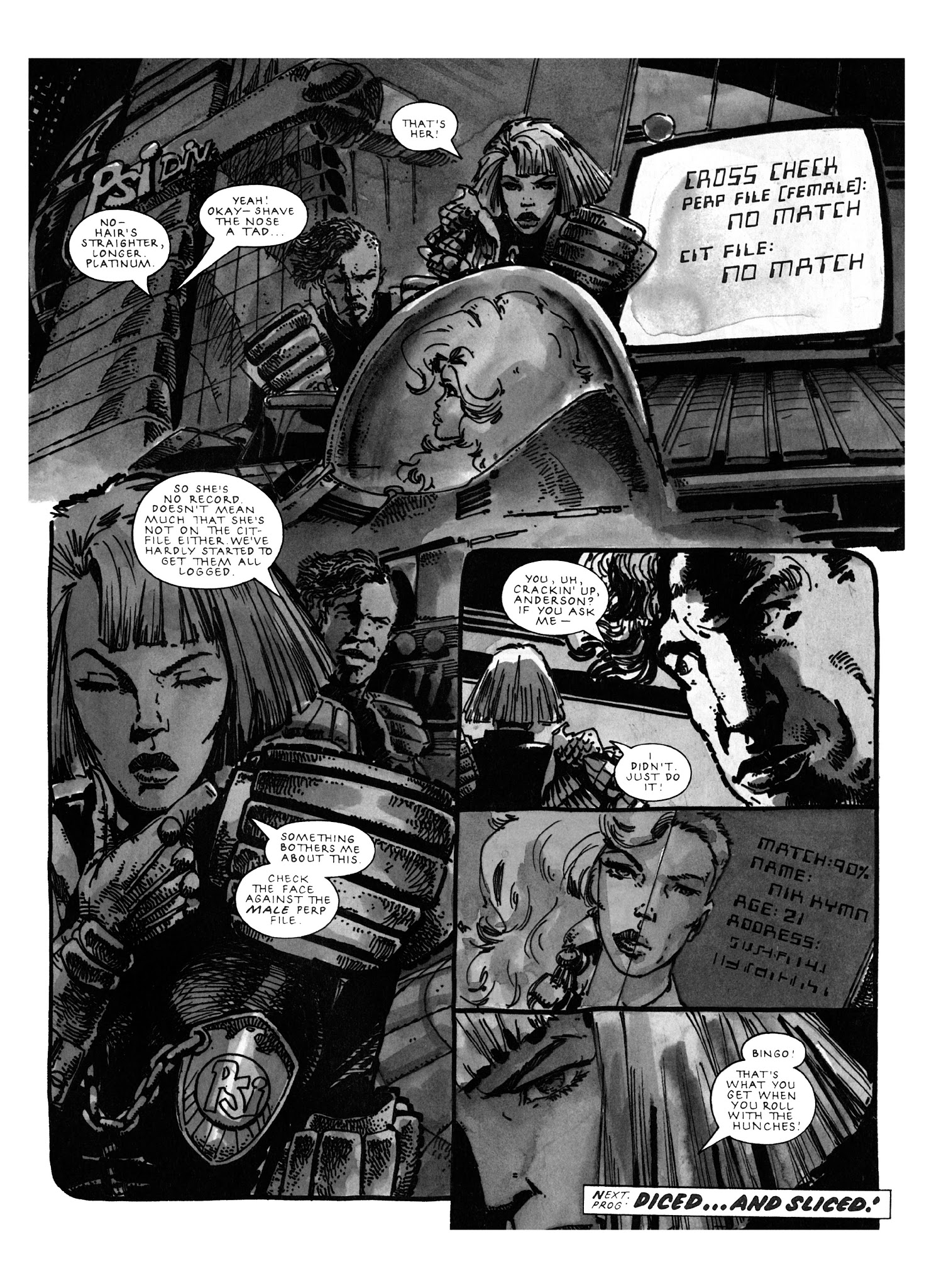 Read online Judge Anderson: The Psi Files comic -  Issue # TPB 1 - 337