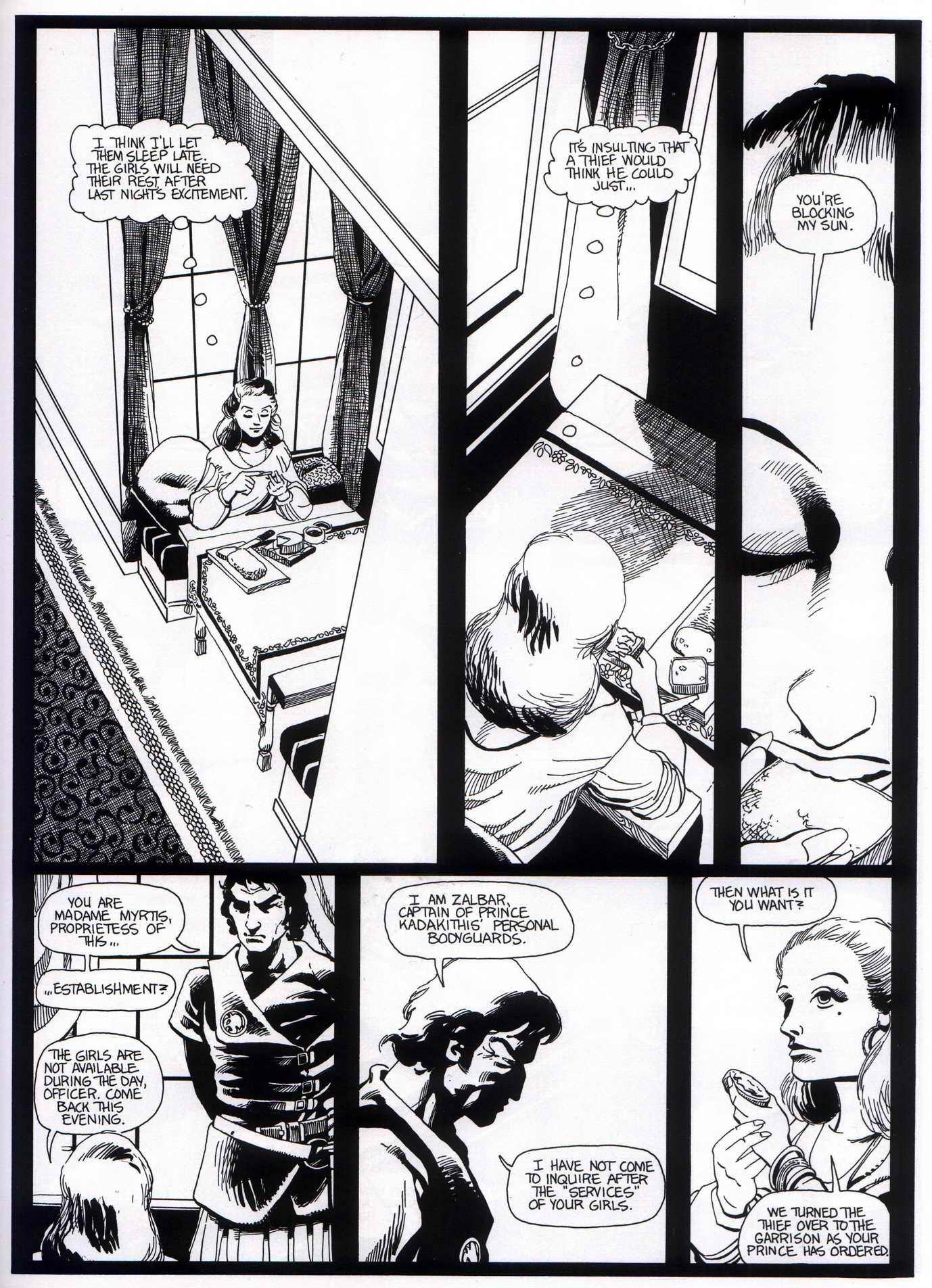 Read online Thieves' World comic -  Issue #1 - 35