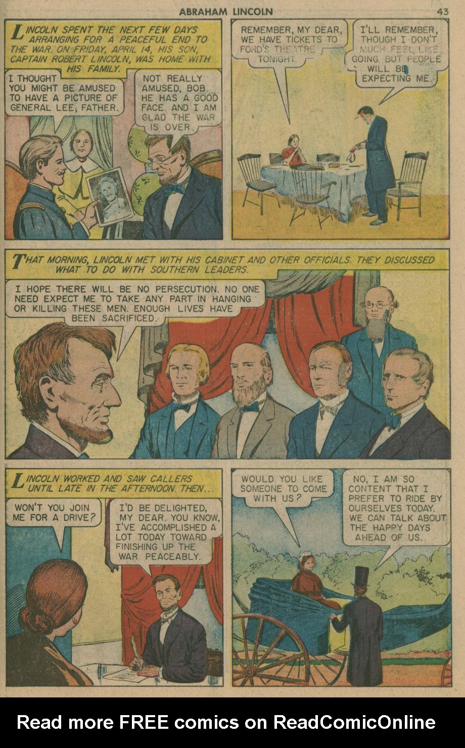 Read online Classics Illustrated comic -  Issue #142 - 44