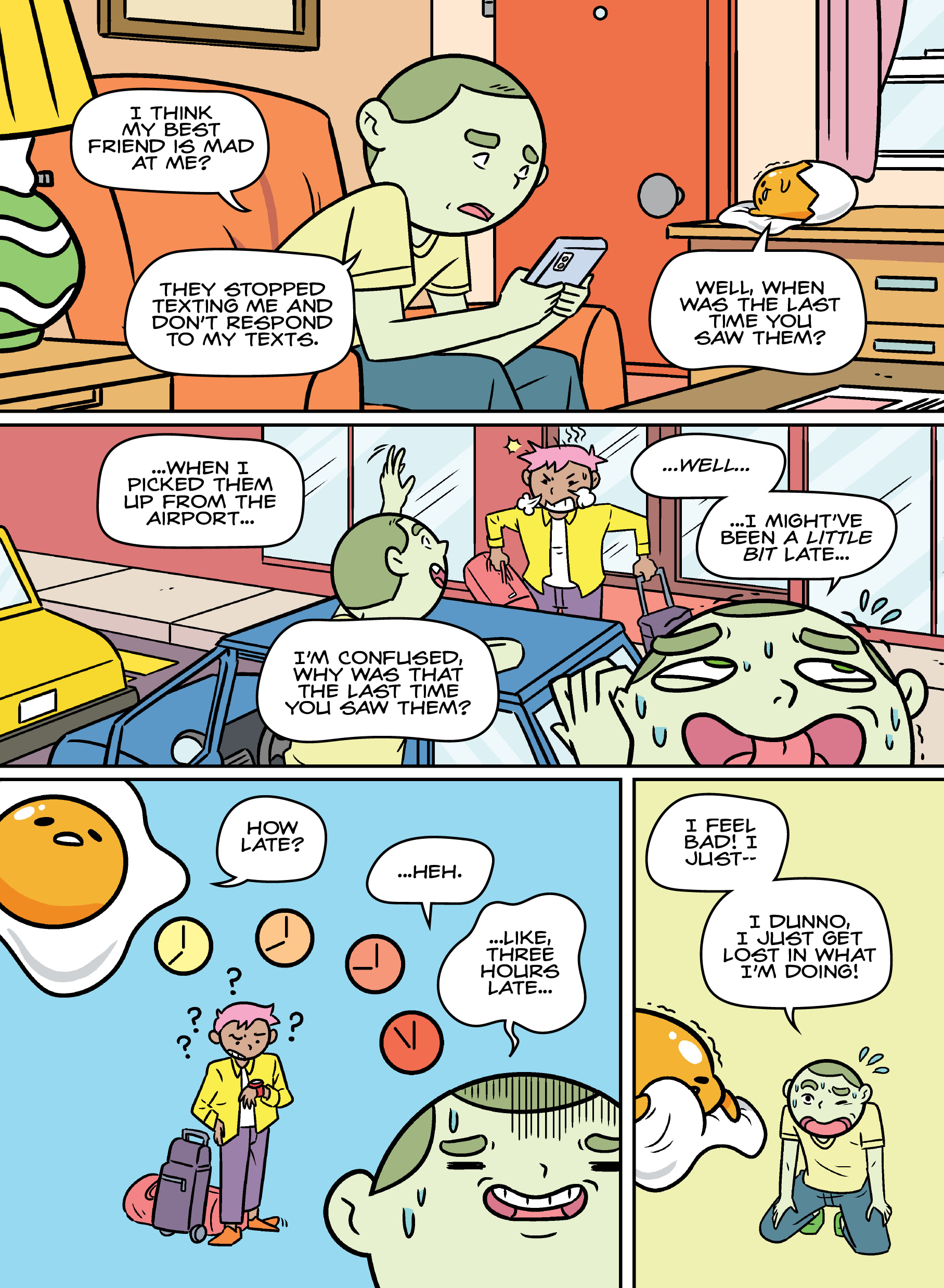 Read online Gudetama comic -  Issue # Mindfulness for the Lazy - 22