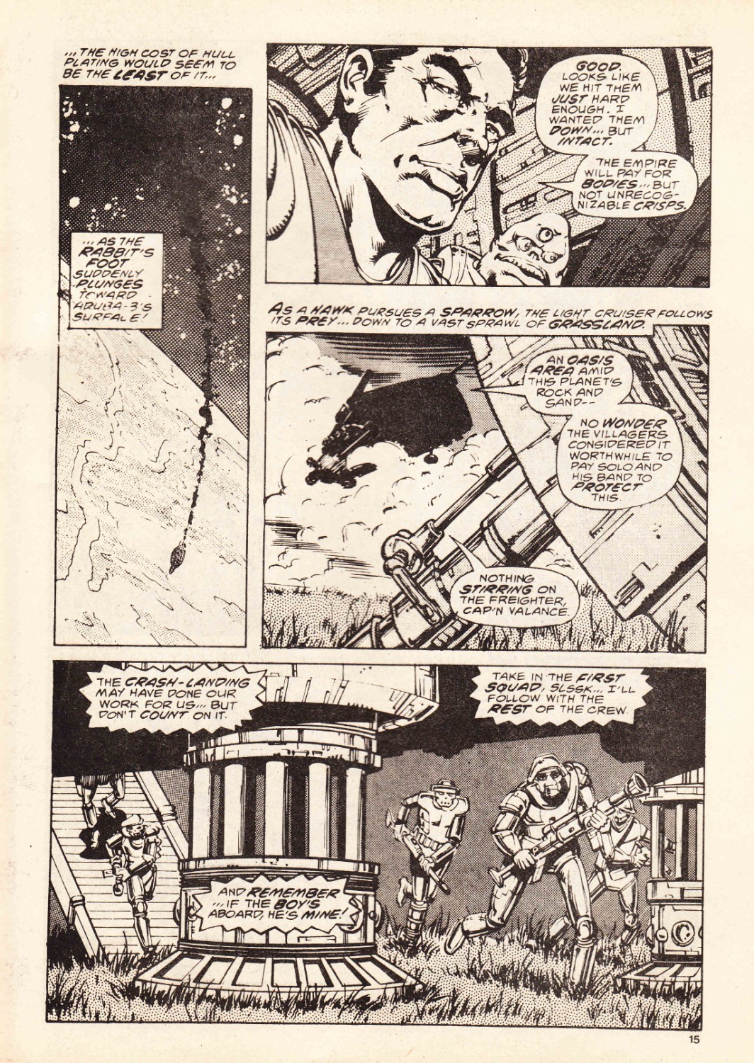 Read online Star Wars Weekly comic -  Issue #150 - 15