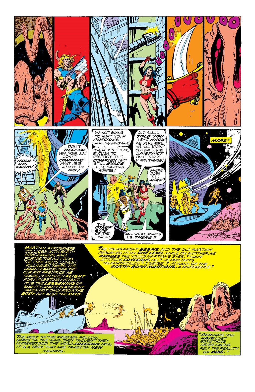 Read online Killraven Epic Collection: Warrior of the Worlds comic -  Issue # TPB (Part 4) - 59