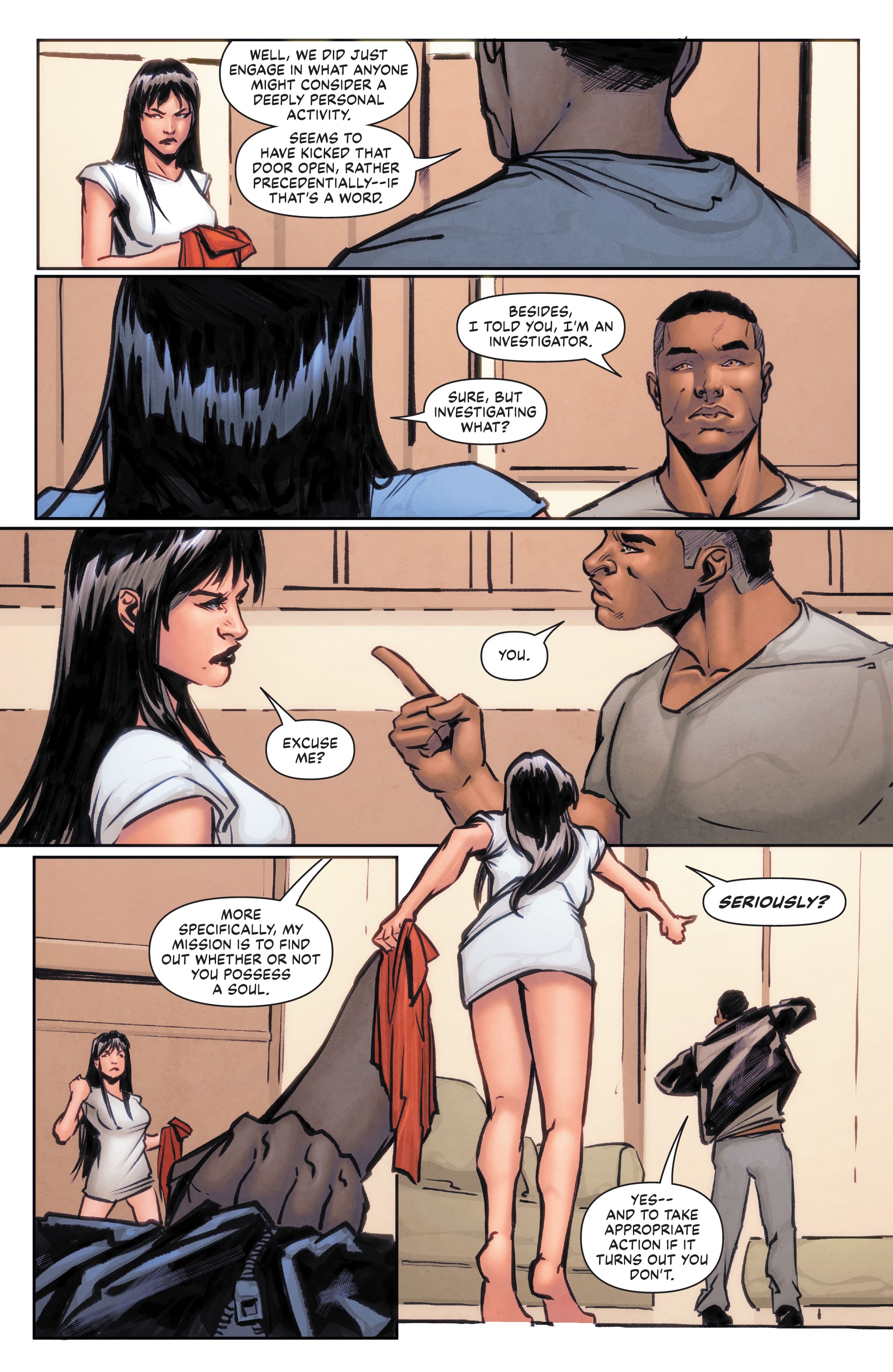 Read online Vampirella: Trial of the Soul One-Shot comic -  Issue # Full - 6