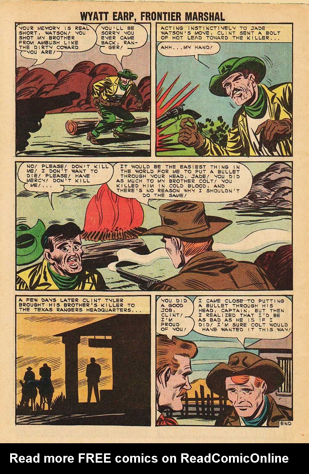 Read online Wyatt Earp Frontier Marshal comic -  Issue #53 - 32