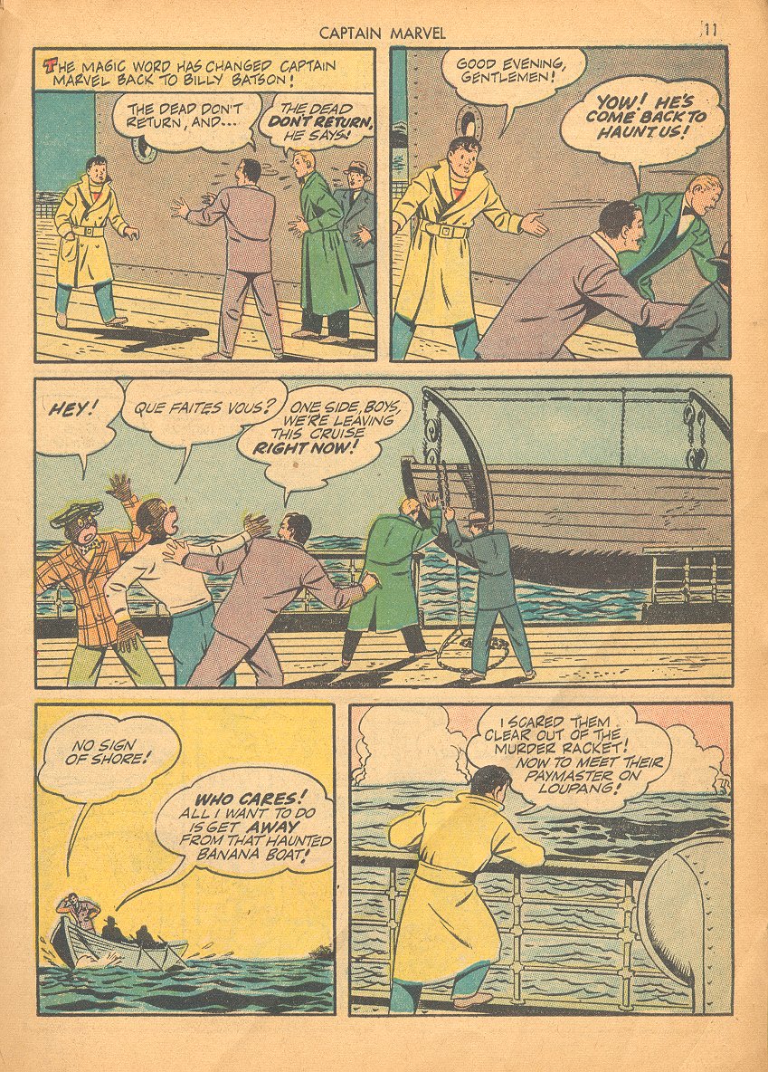 Read online Captain Marvel Adventures comic -  Issue #13 - 11