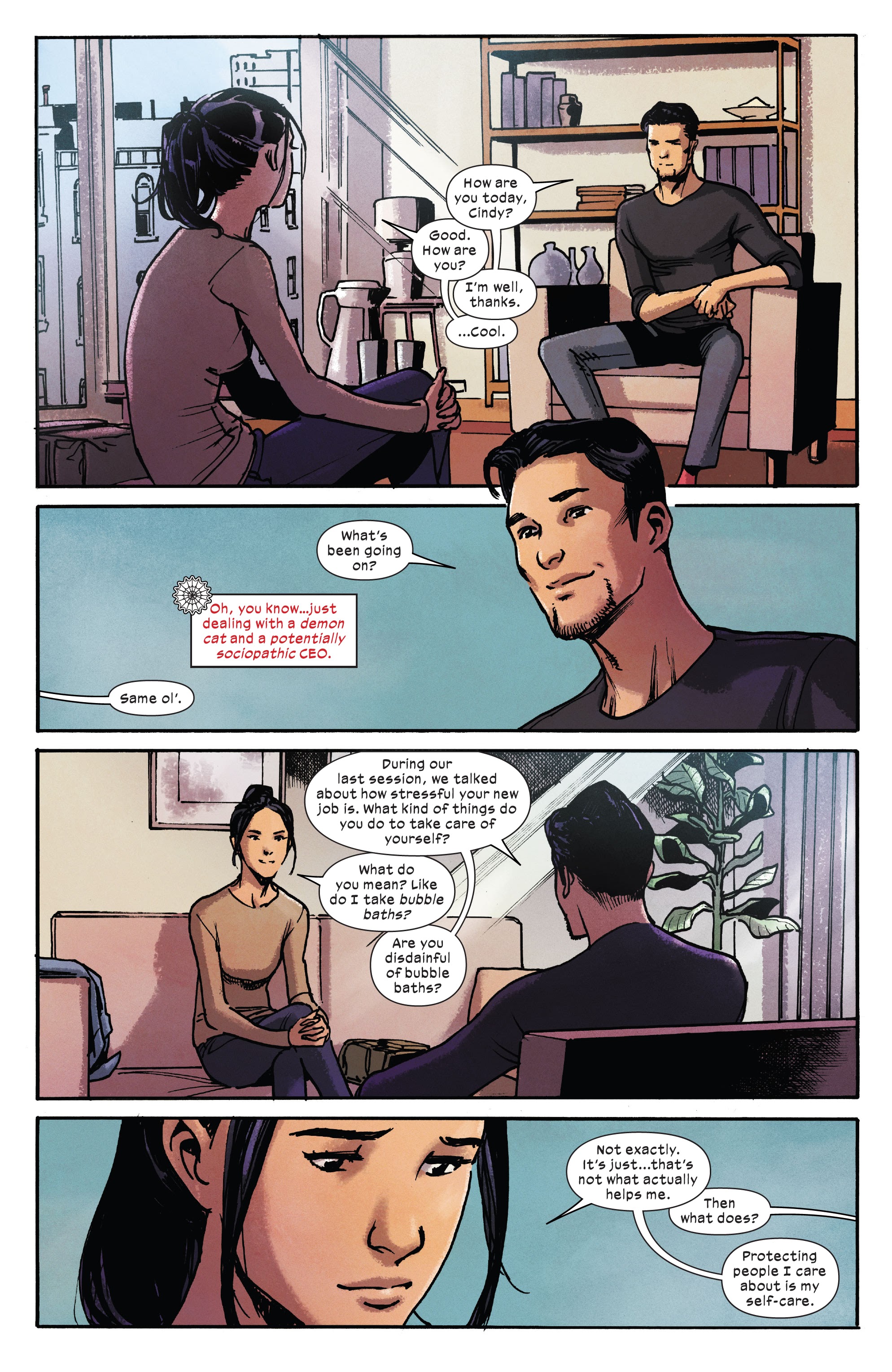 Read online Silk (2021) comic -  Issue #3 - 3