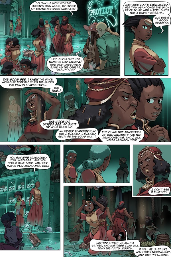 Read online Unsounded comic -  Issue #16 - 37