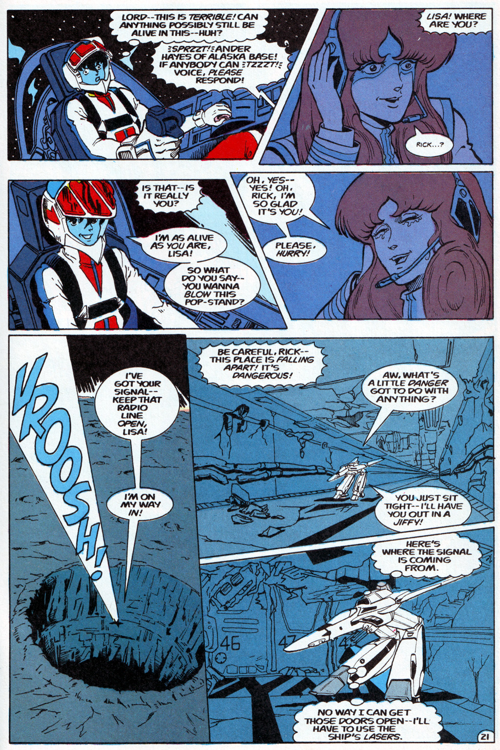 Read online Robotech The Macross Saga comic -  Issue #27 - 23