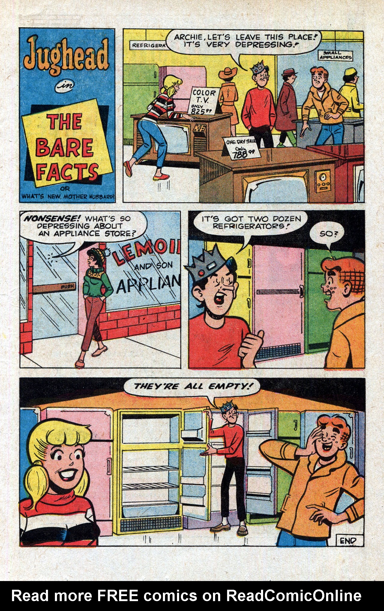 Read online Jughead's Jokes comic -  Issue #4 - 11