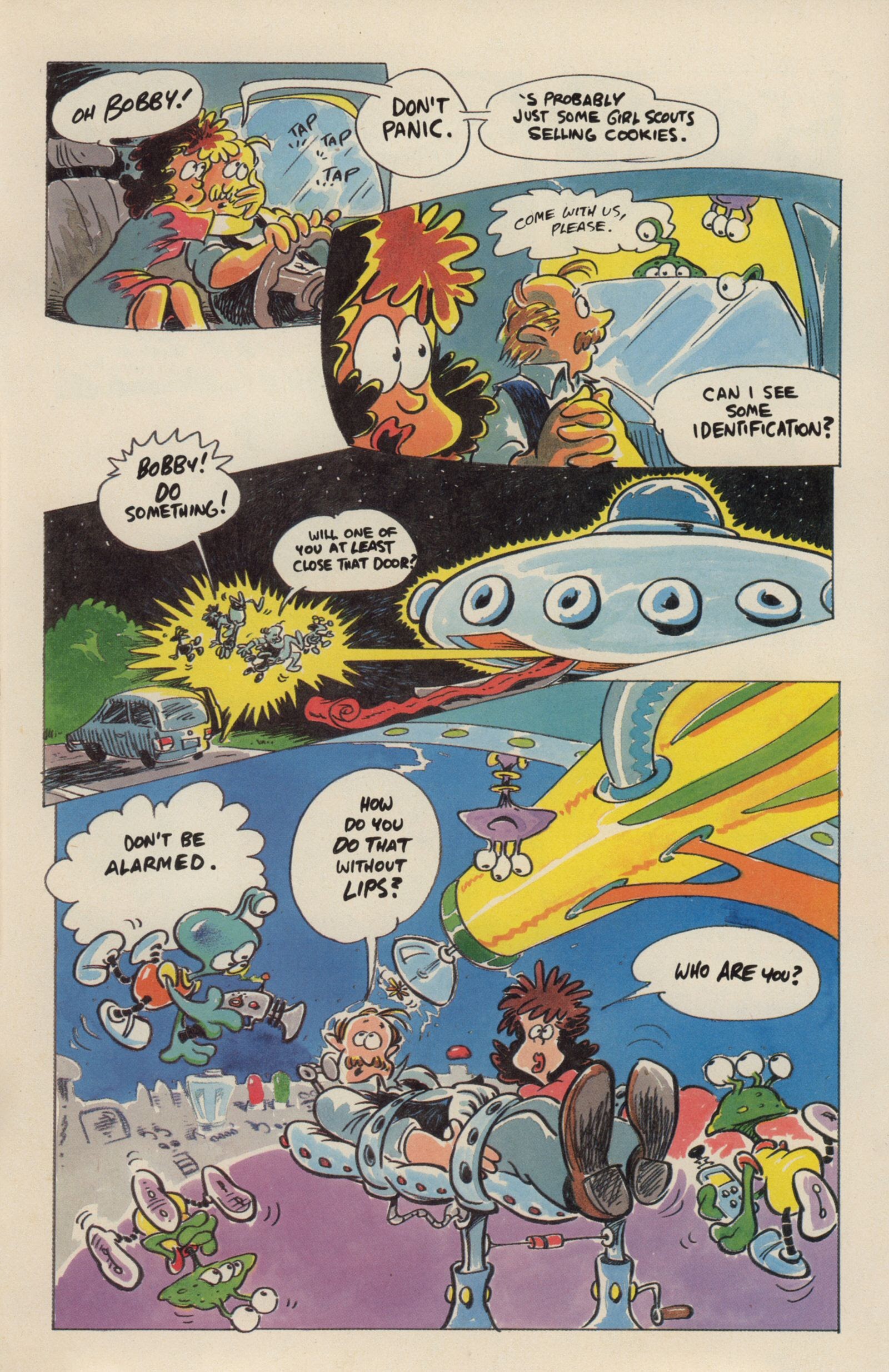 Read online Invaders from Home comic -  Issue #1 - 19