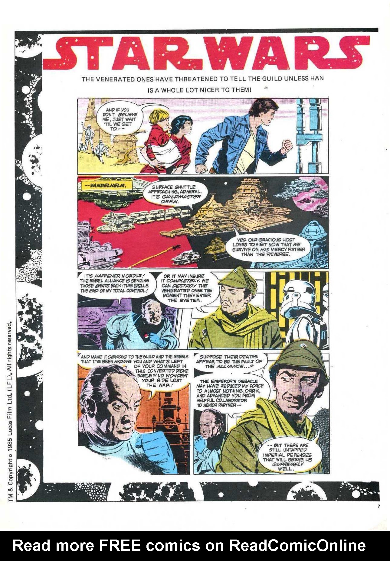 Read online Return of the Jedi comic -  Issue #109 - 7
