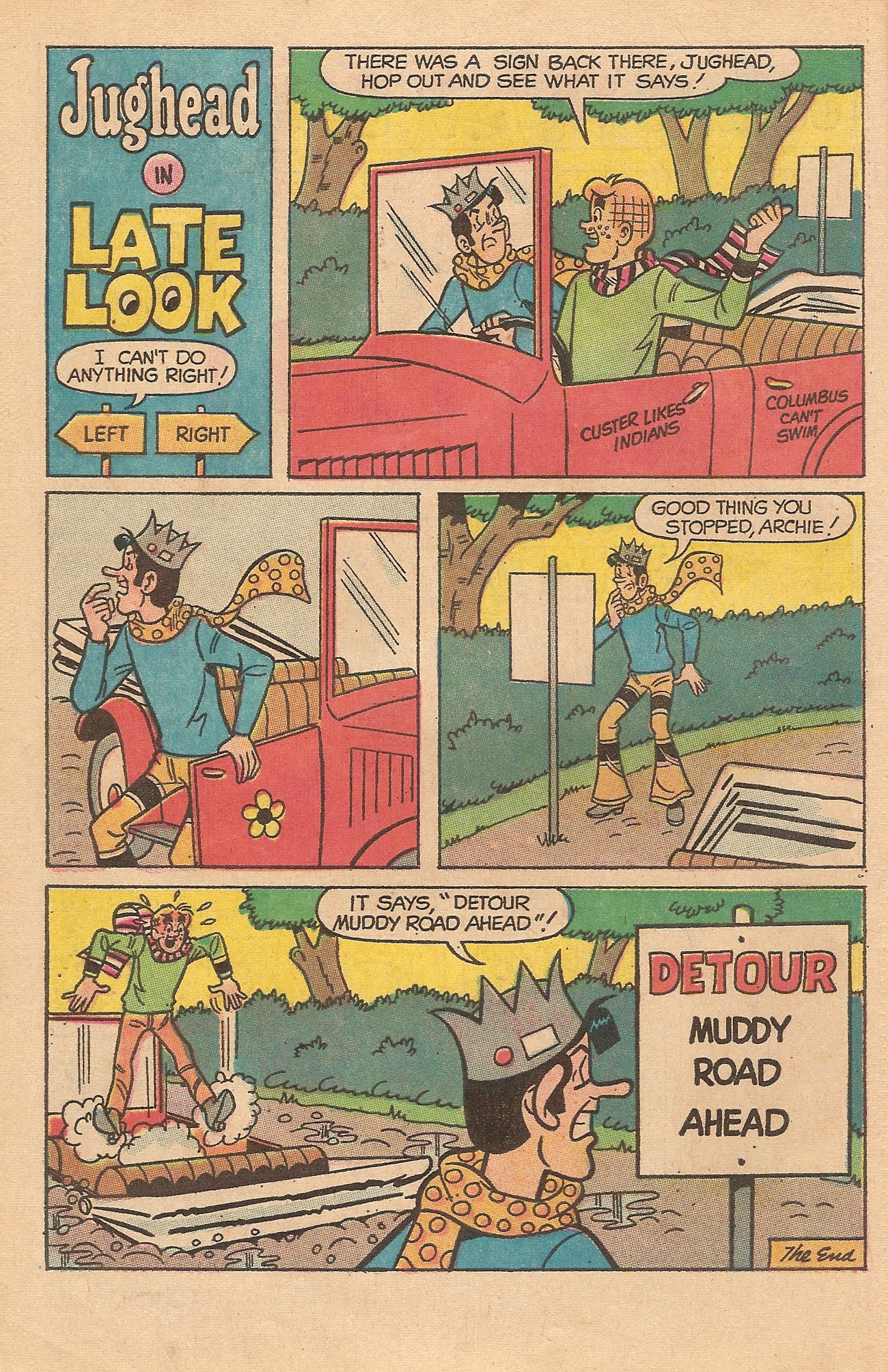 Read online Jughead's Jokes comic -  Issue #17 - 34