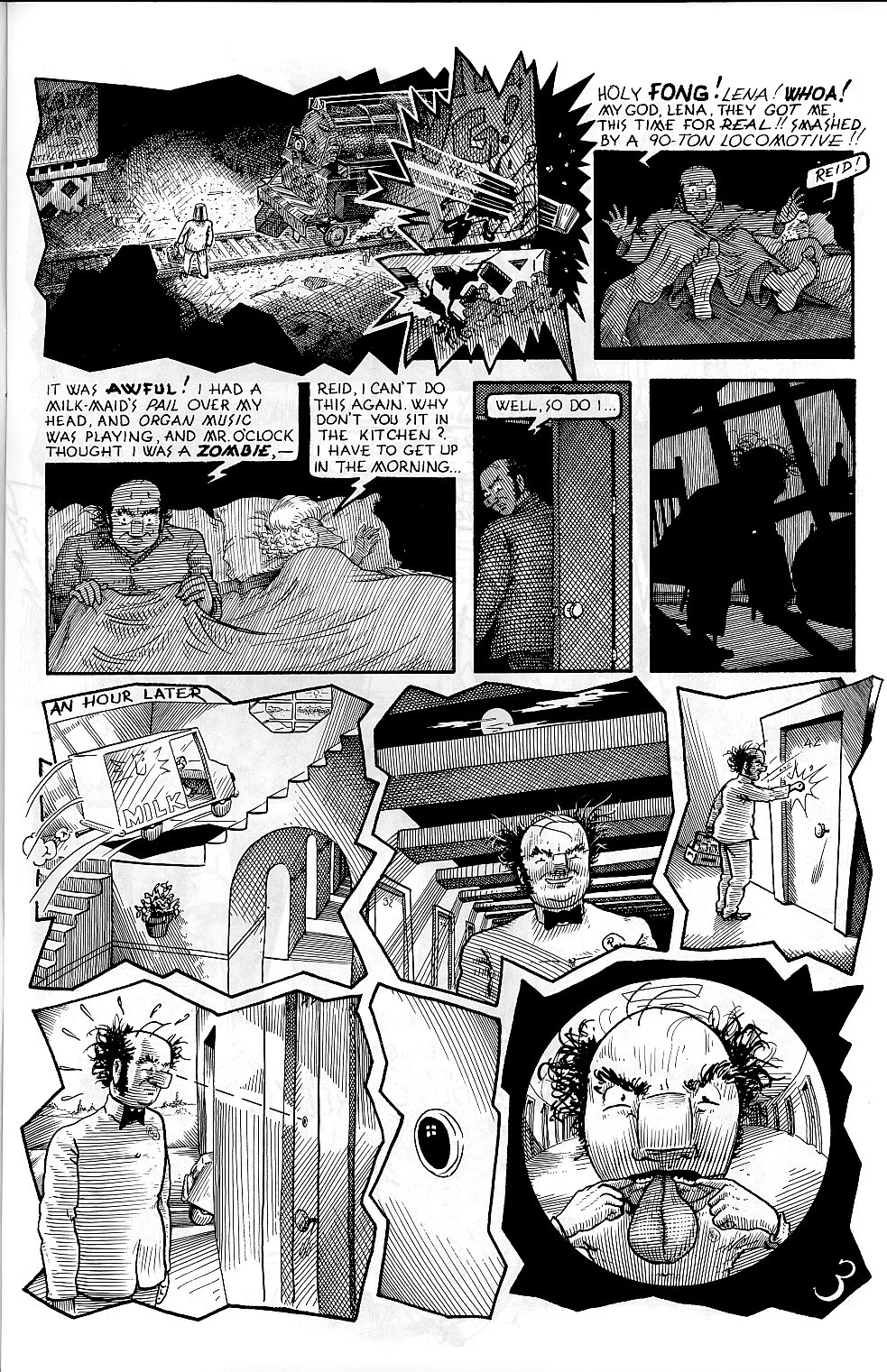 Read online Reid Fleming, World's Toughest Milkman (1980) comic -  Issue #4 - 5