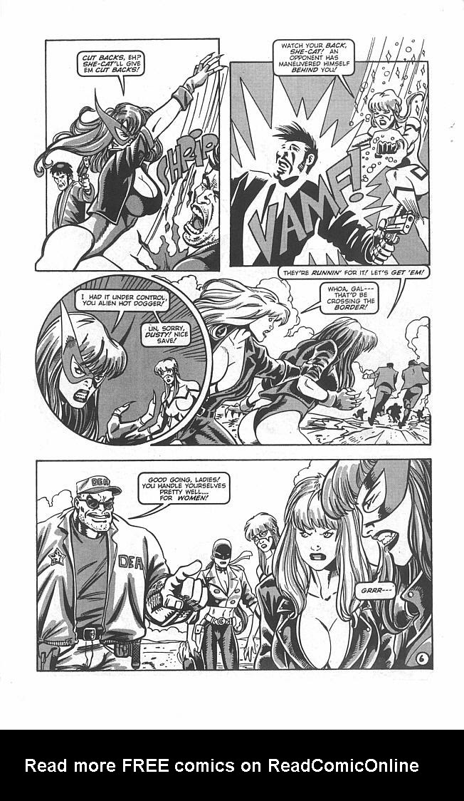 Read online FemForce Special: Rayda The Cyberian Connection comic -  Issue #2 - 8