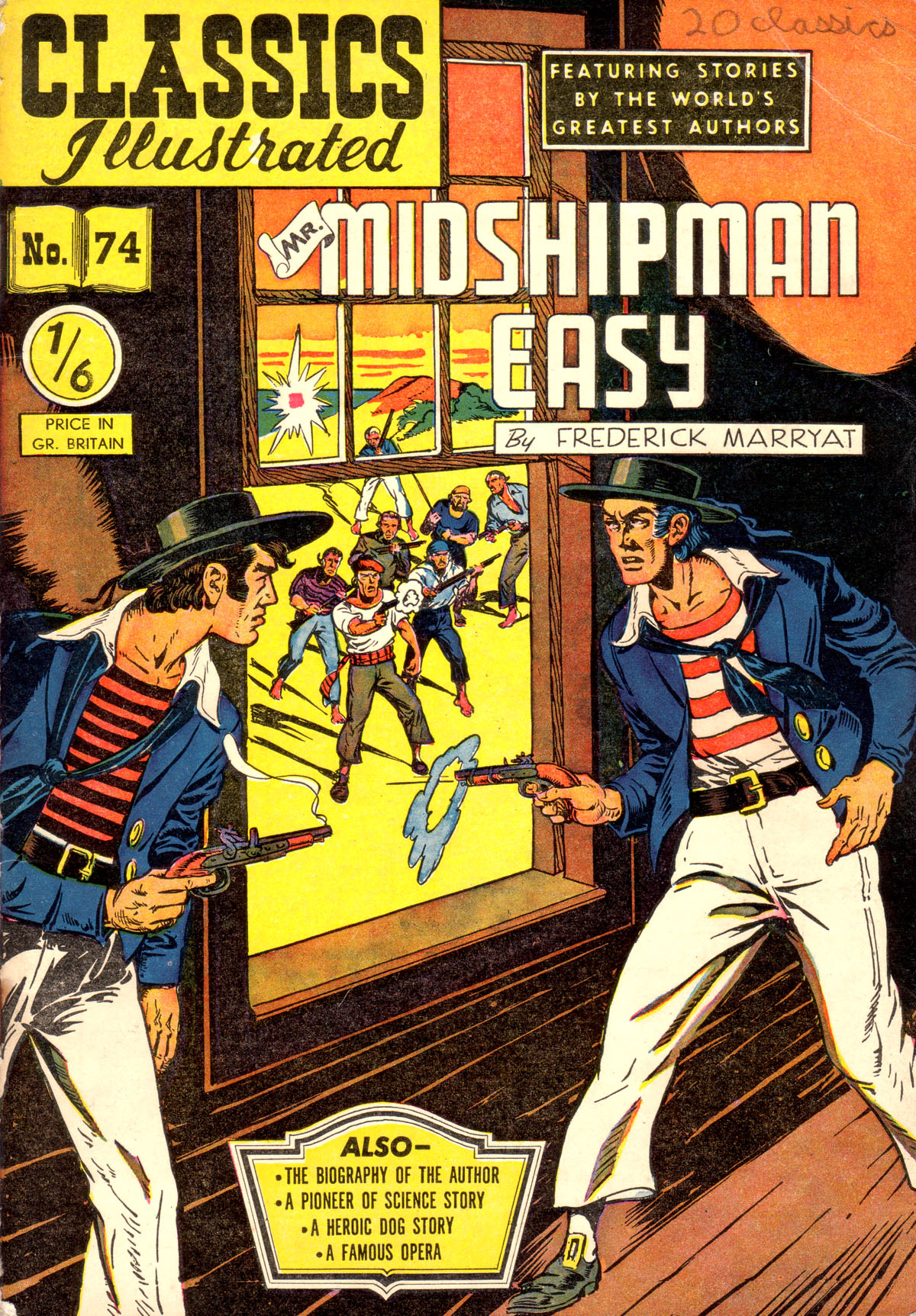 Read online Classics Illustrated comic -  Issue #74 - 1