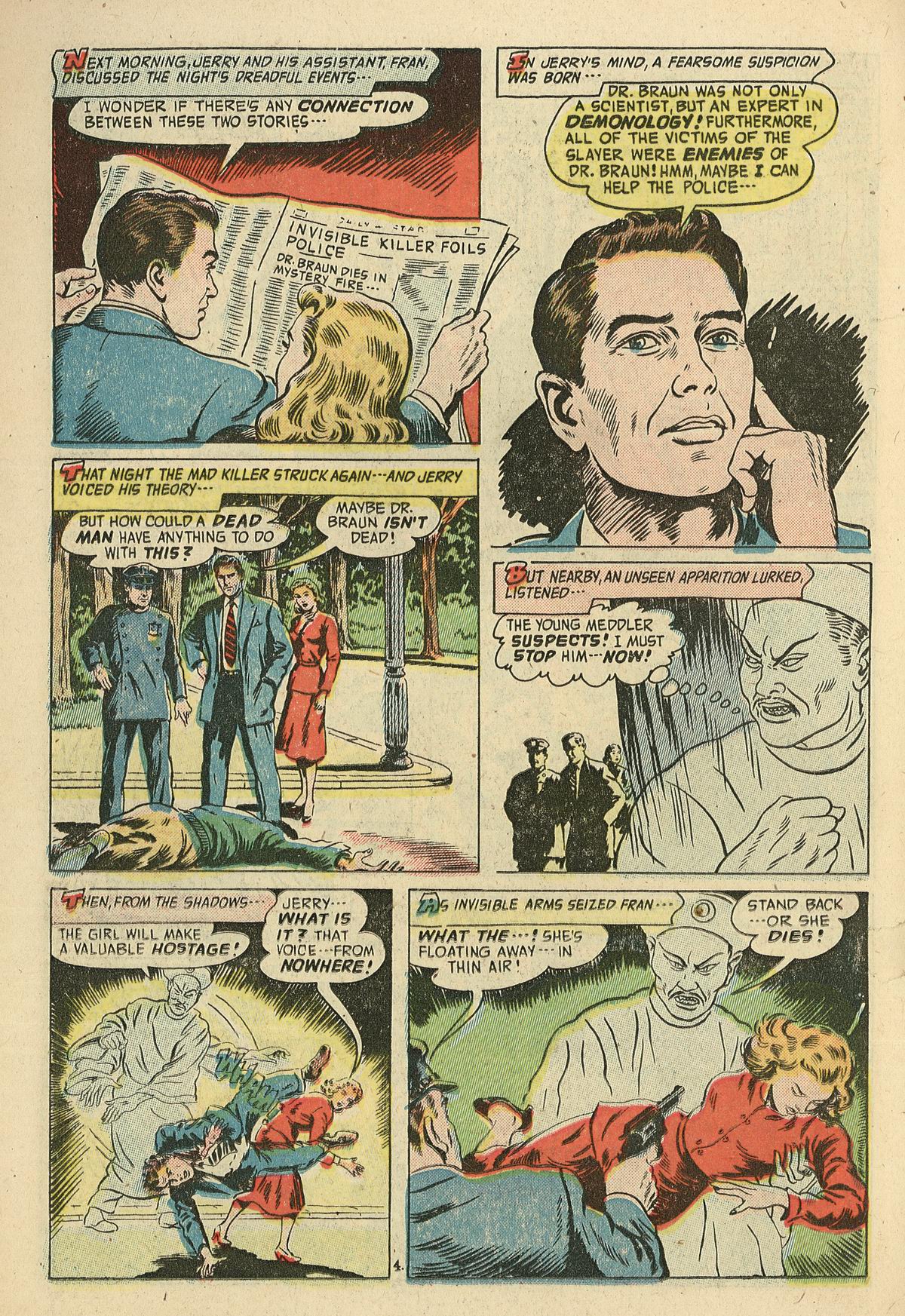 Read online Adventures Into The Unknown comic -  Issue #47 - 22