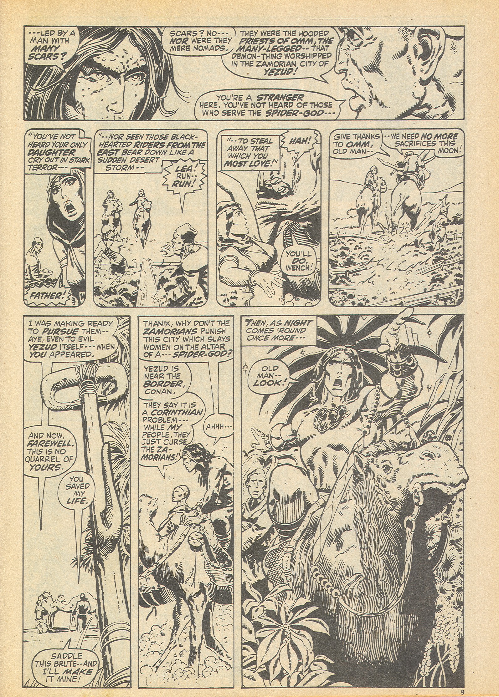 Read online The Savage Sword of Conan (1975) comic -  Issue #14 - 9