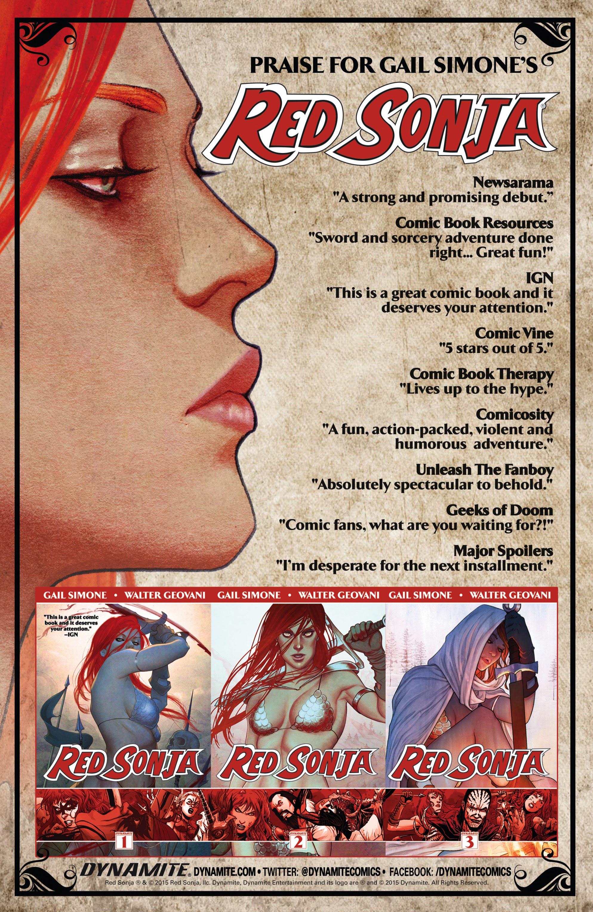 Read online Red Sonja: Vulture's Circle comic -  Issue # _TPB - 129