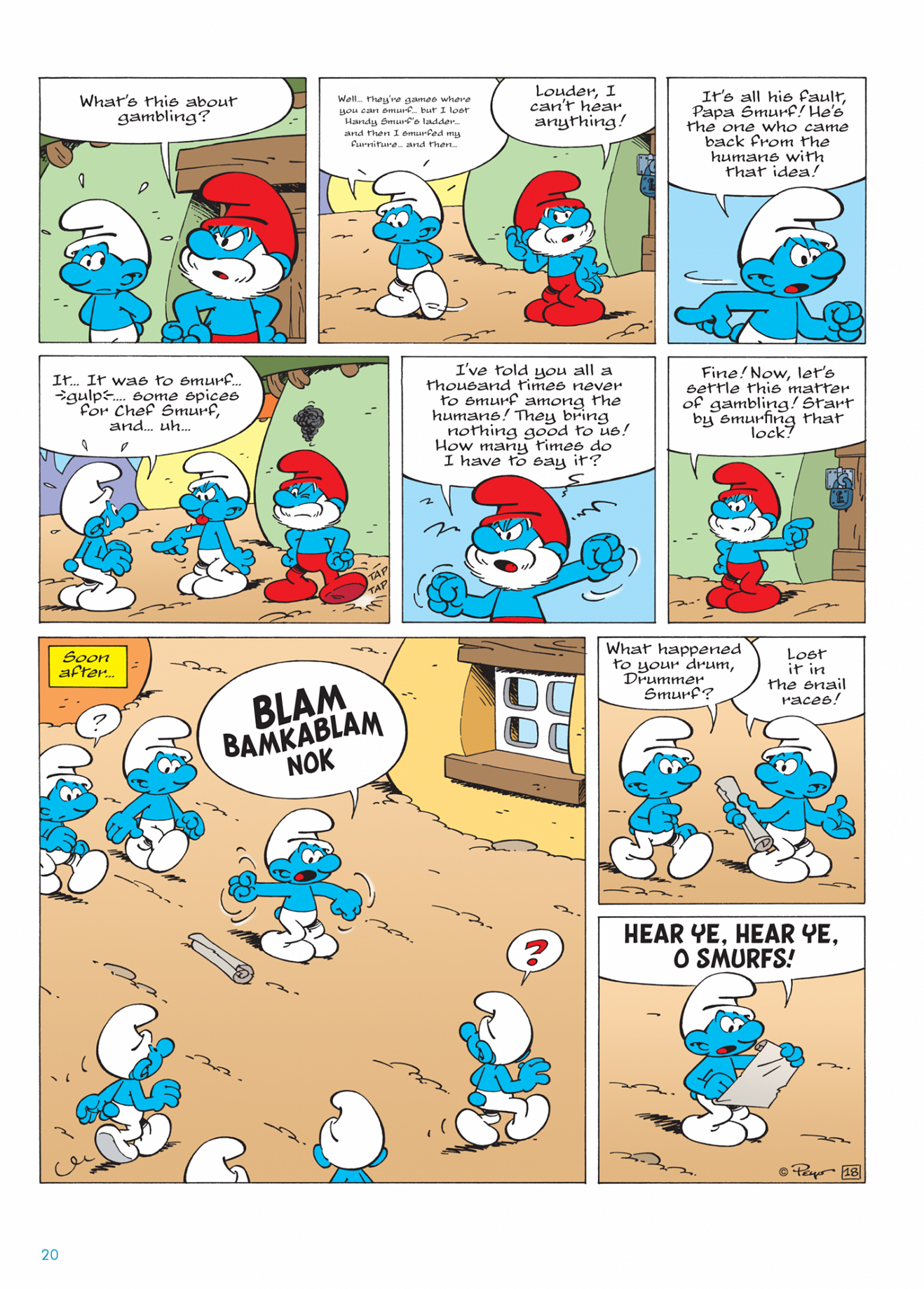 Read online The Smurfs comic -  Issue #25 - 21