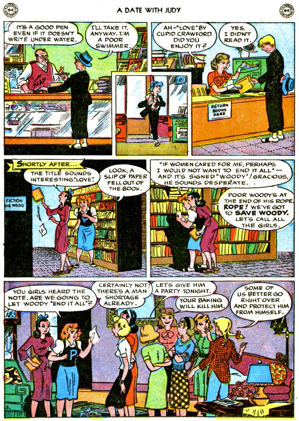 Read online A Date with Judy comic -  Issue #5 - 30