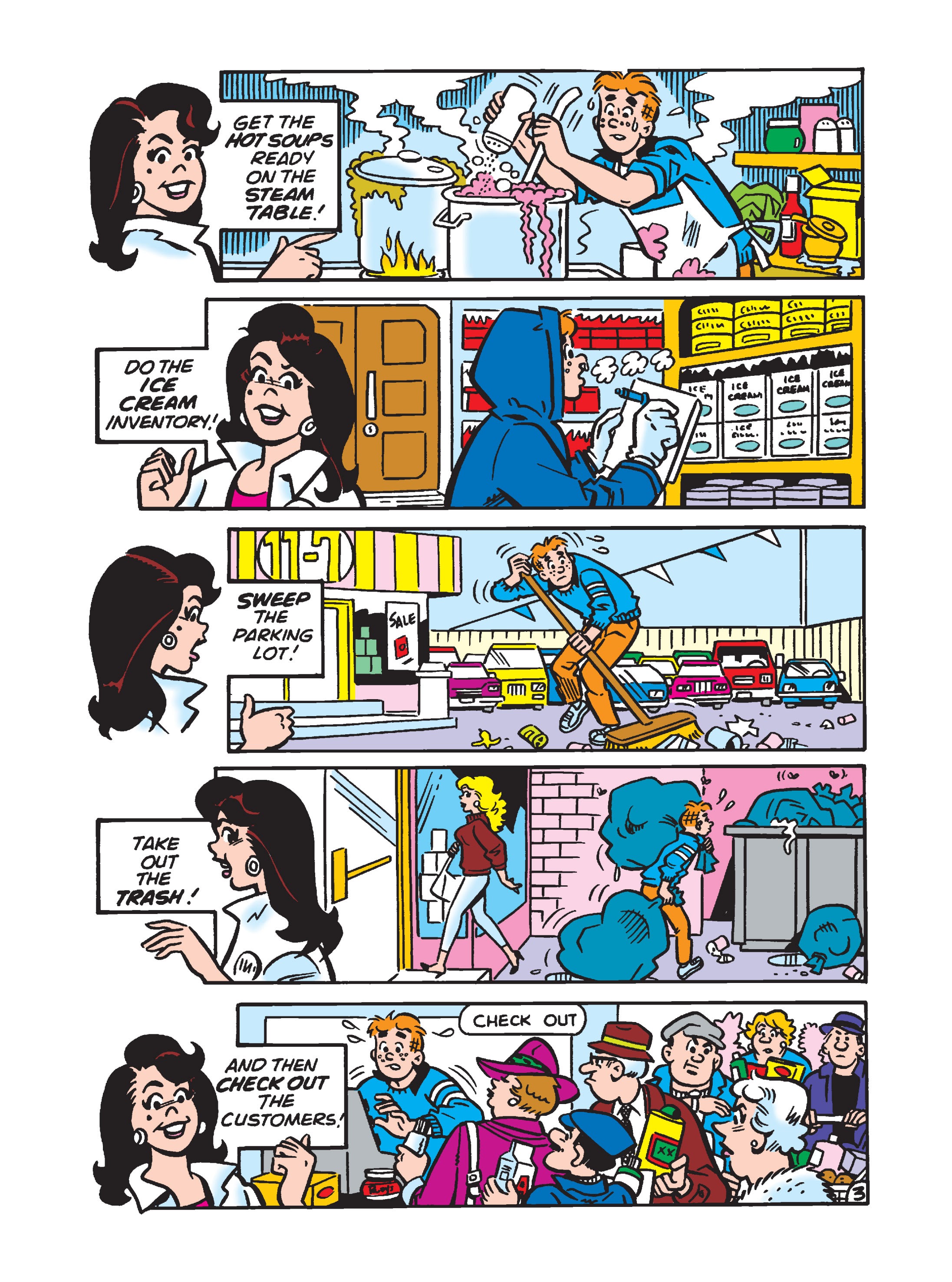 Read online Archie's Double Digest Magazine comic -  Issue #238 - 218