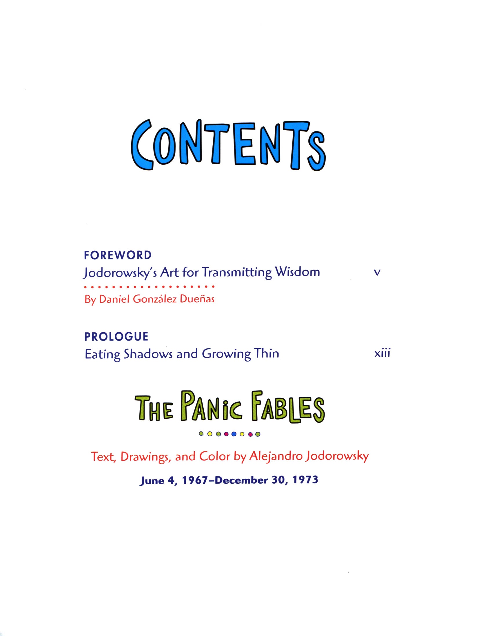 Read online The Panic Fables: Mystic Teachings and Initiatory Tales comic -  Issue # TPB (Part 1) - 4