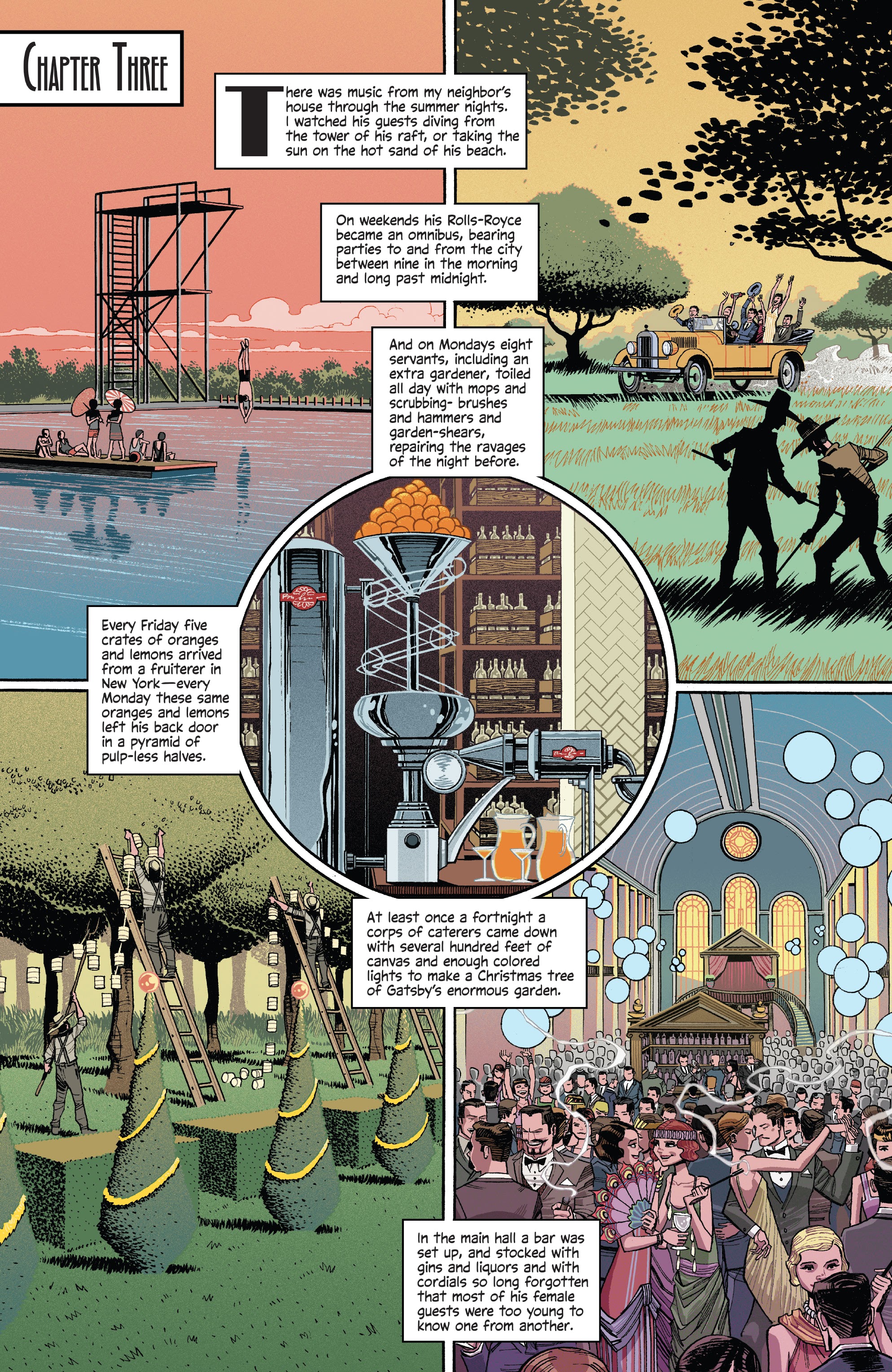 Read online The Great Gatsby comic -  Issue #2 - 14
