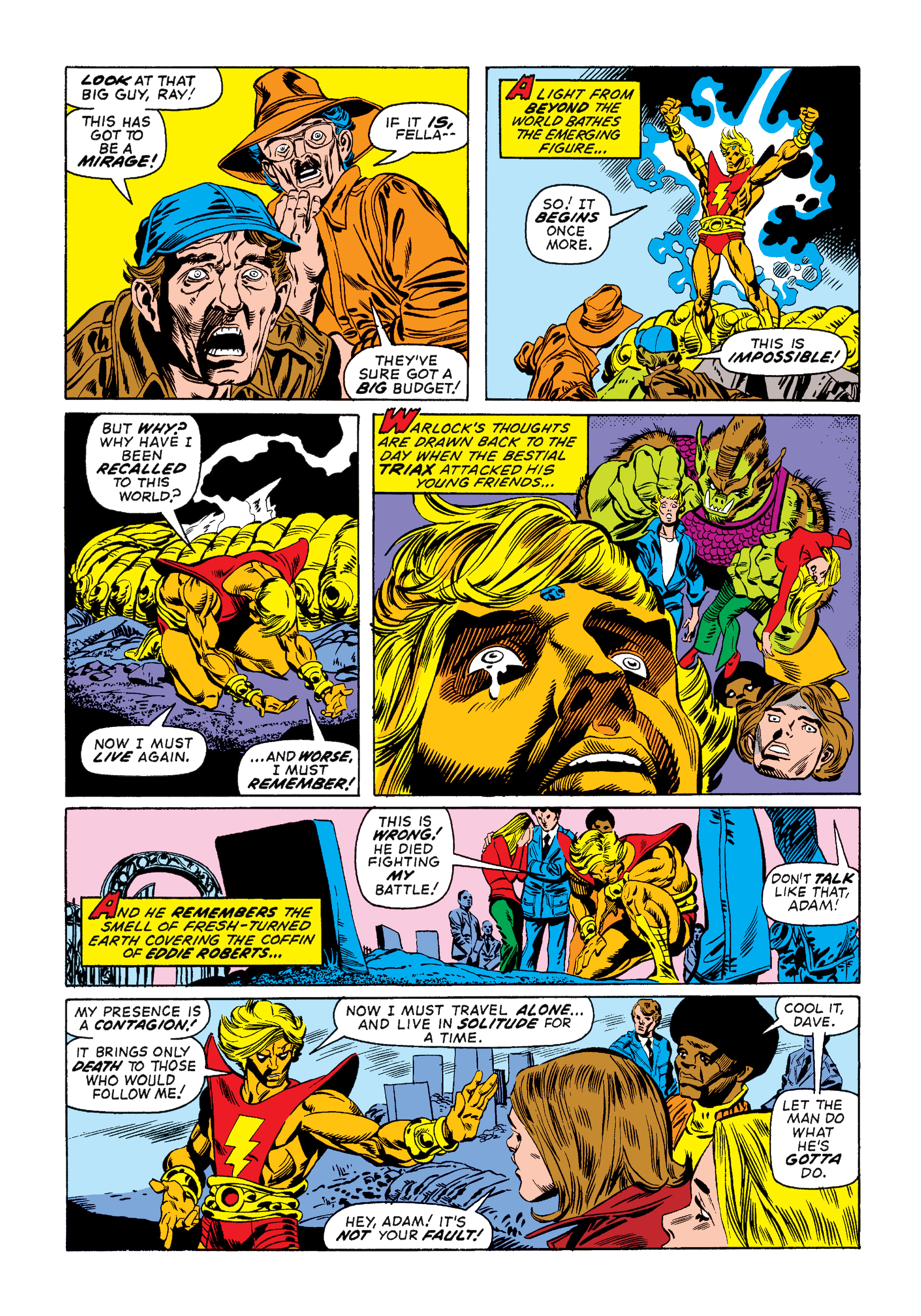 Read online Marvel Masterworks: Warlock comic -  Issue # TPB 1 (Part 2) - 43