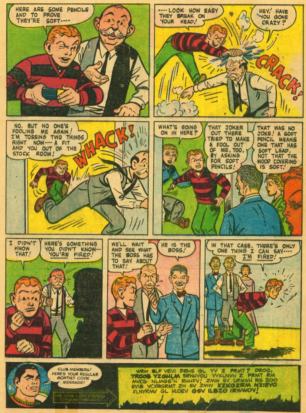 Read online Captain Marvel Adventures comic -  Issue #136 - 17
