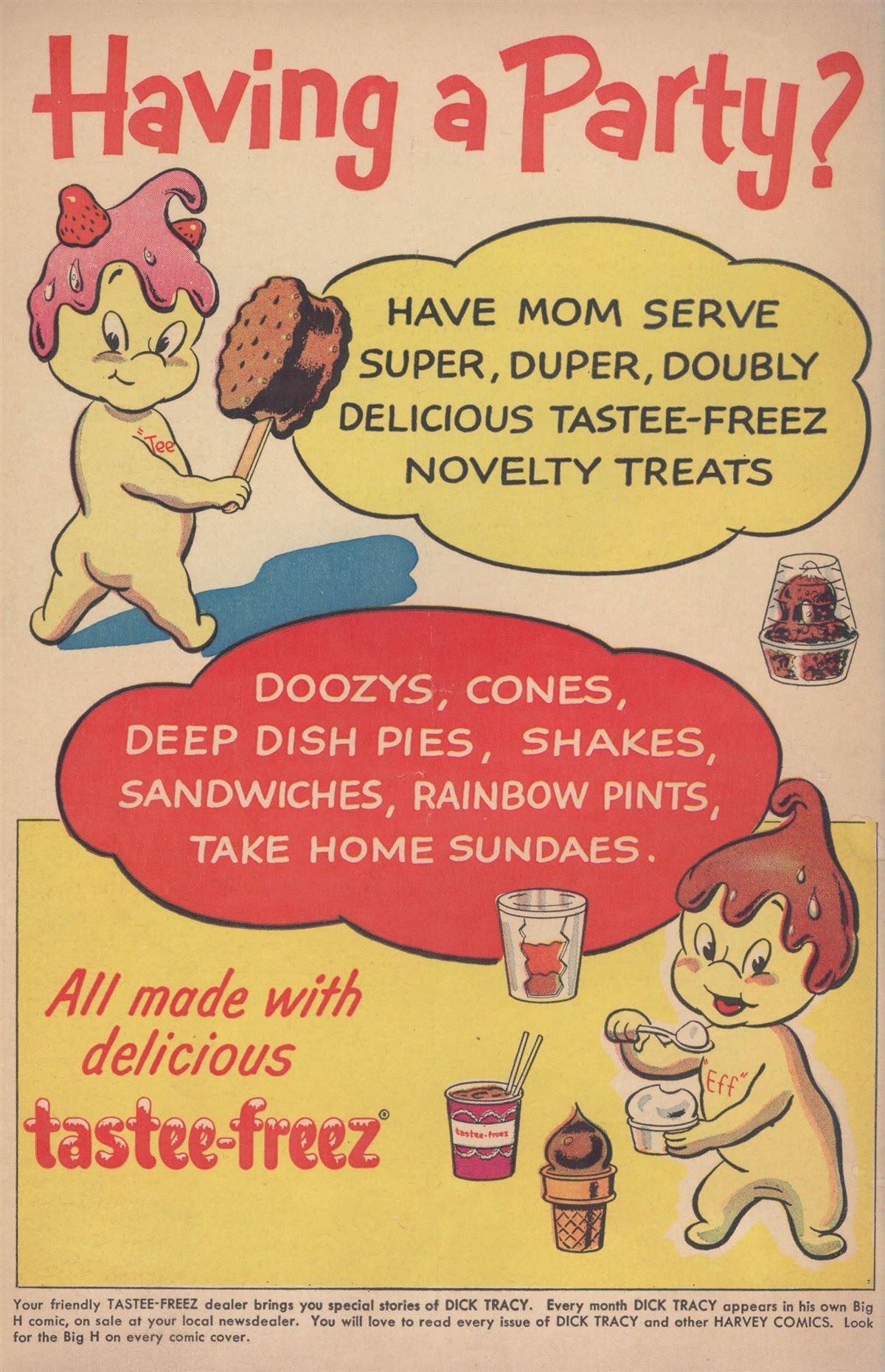 Read online Tastee-Freez Comics comic -  Issue #6 - 2