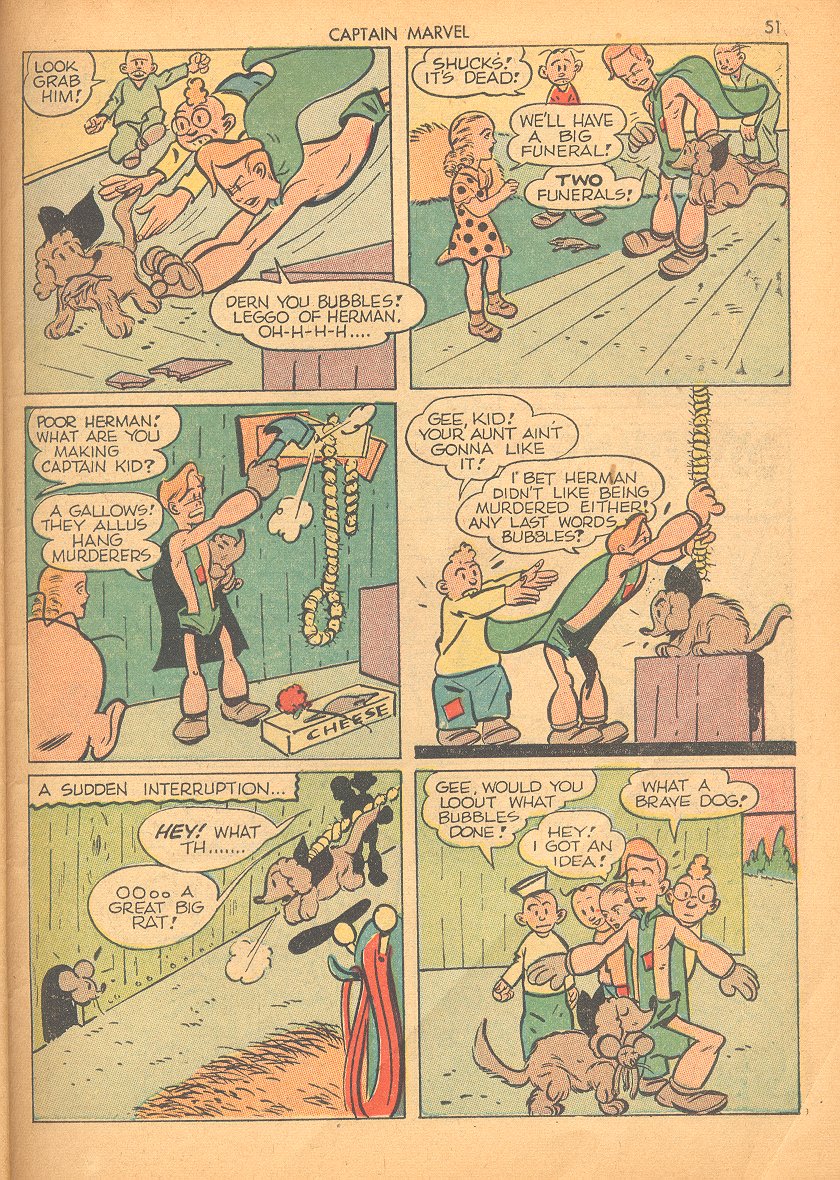 Read online Captain Marvel Adventures comic -  Issue #13 - 47