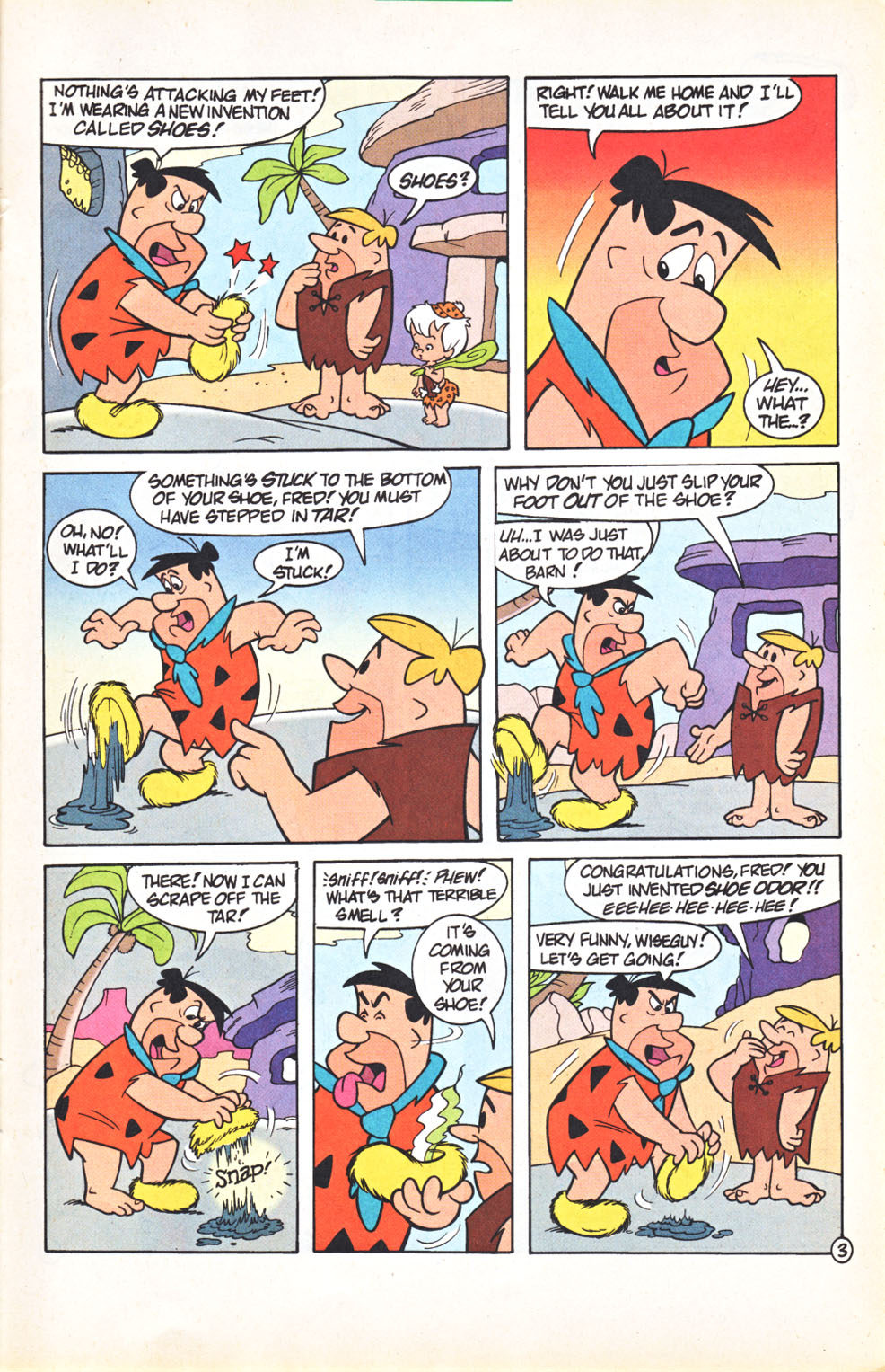 Read online The Flintstones (1992) comic -  Issue #16 - 19