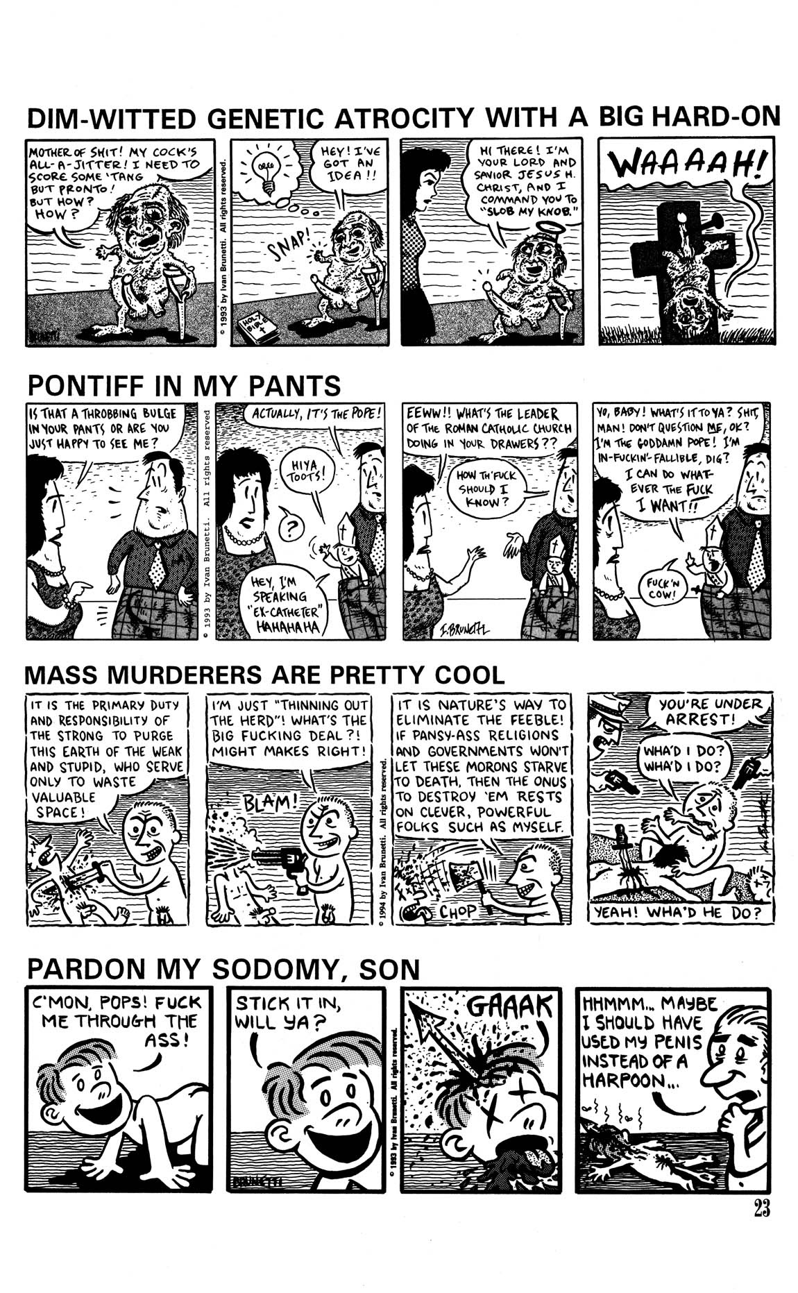 Read online Schizo comic -  Issue #1 - 25