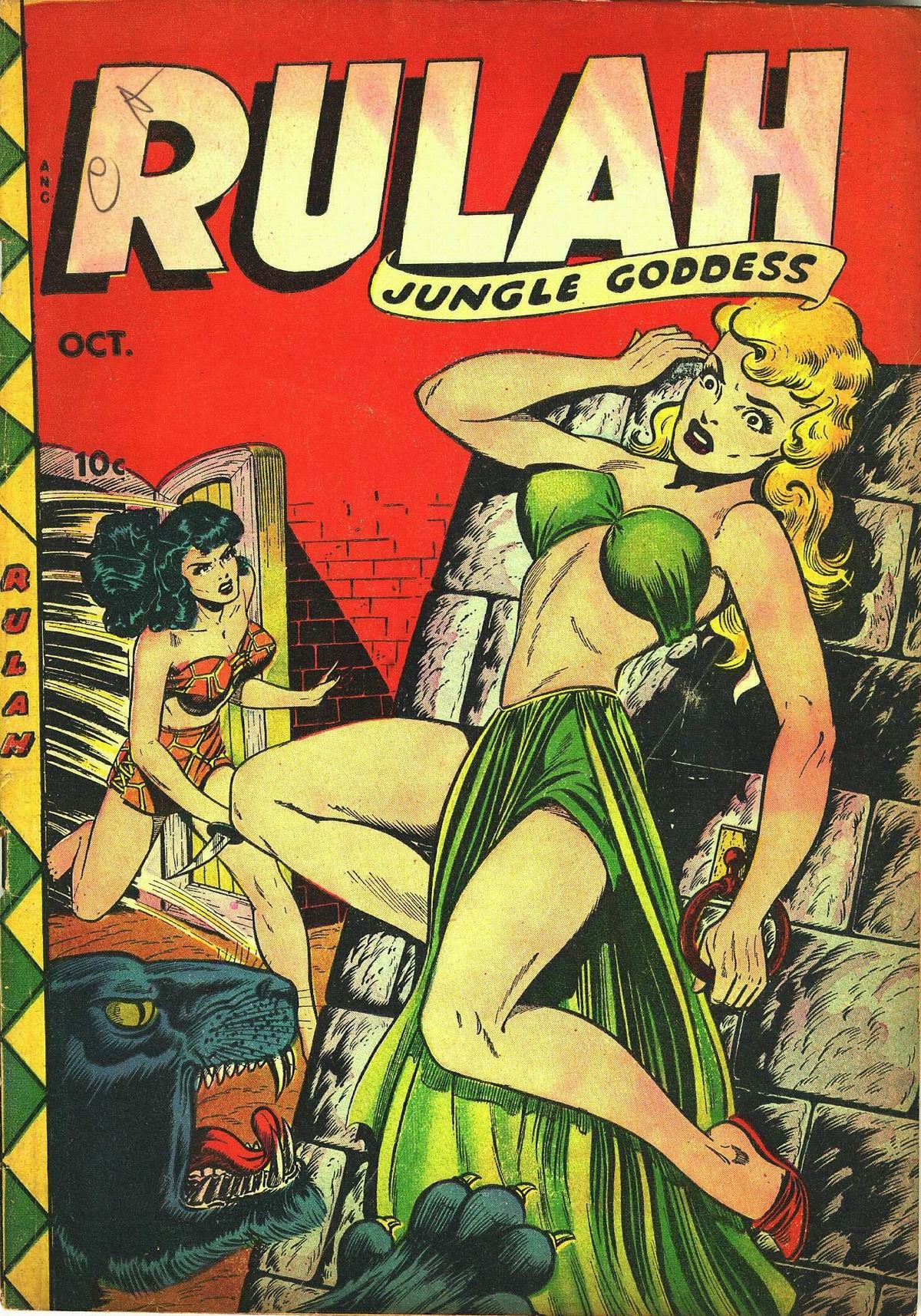Read online Rulah - Jungle Goddess comic -  Issue #19 - 1