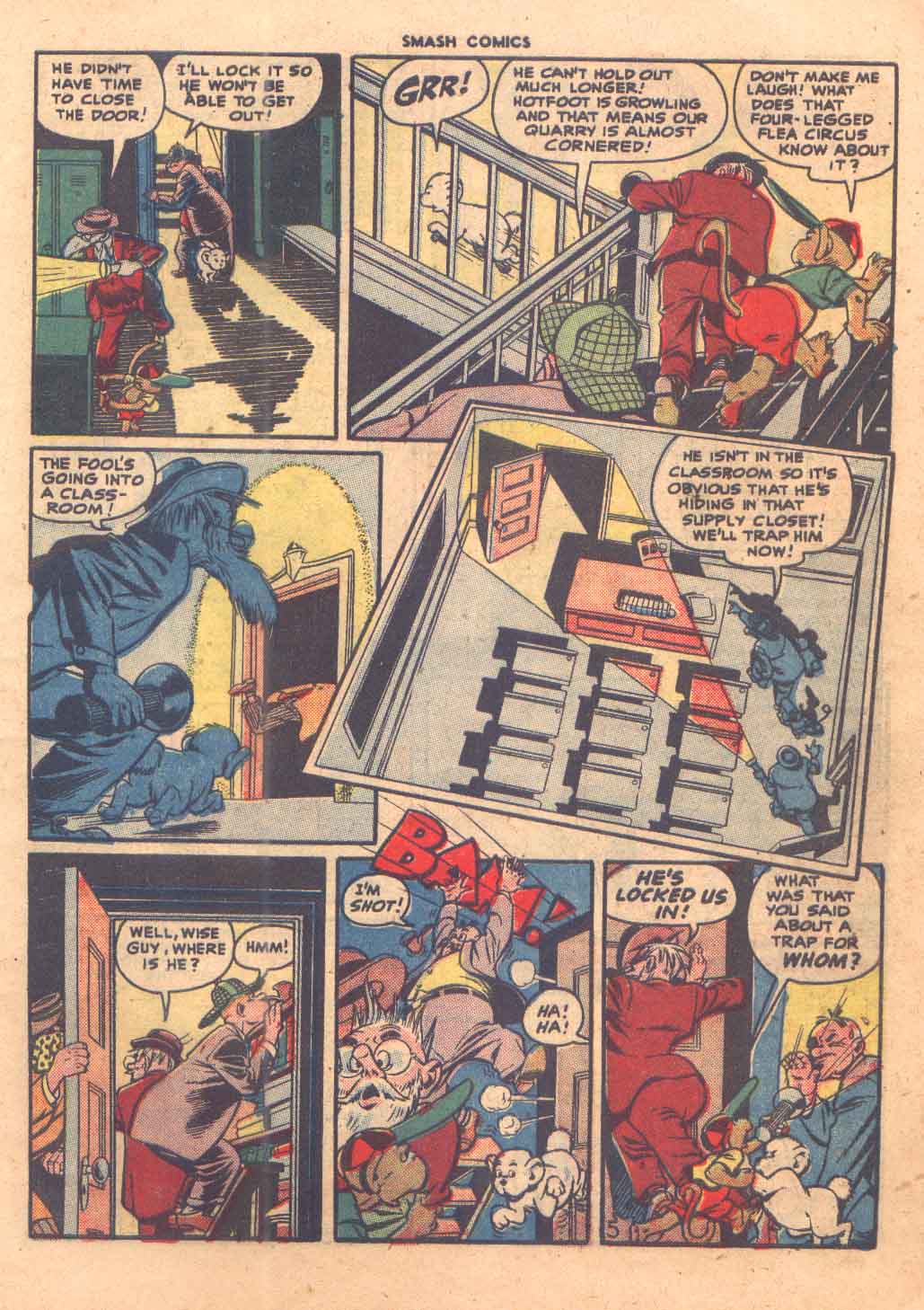 Read online Smash Comics comic -  Issue #70 - 7